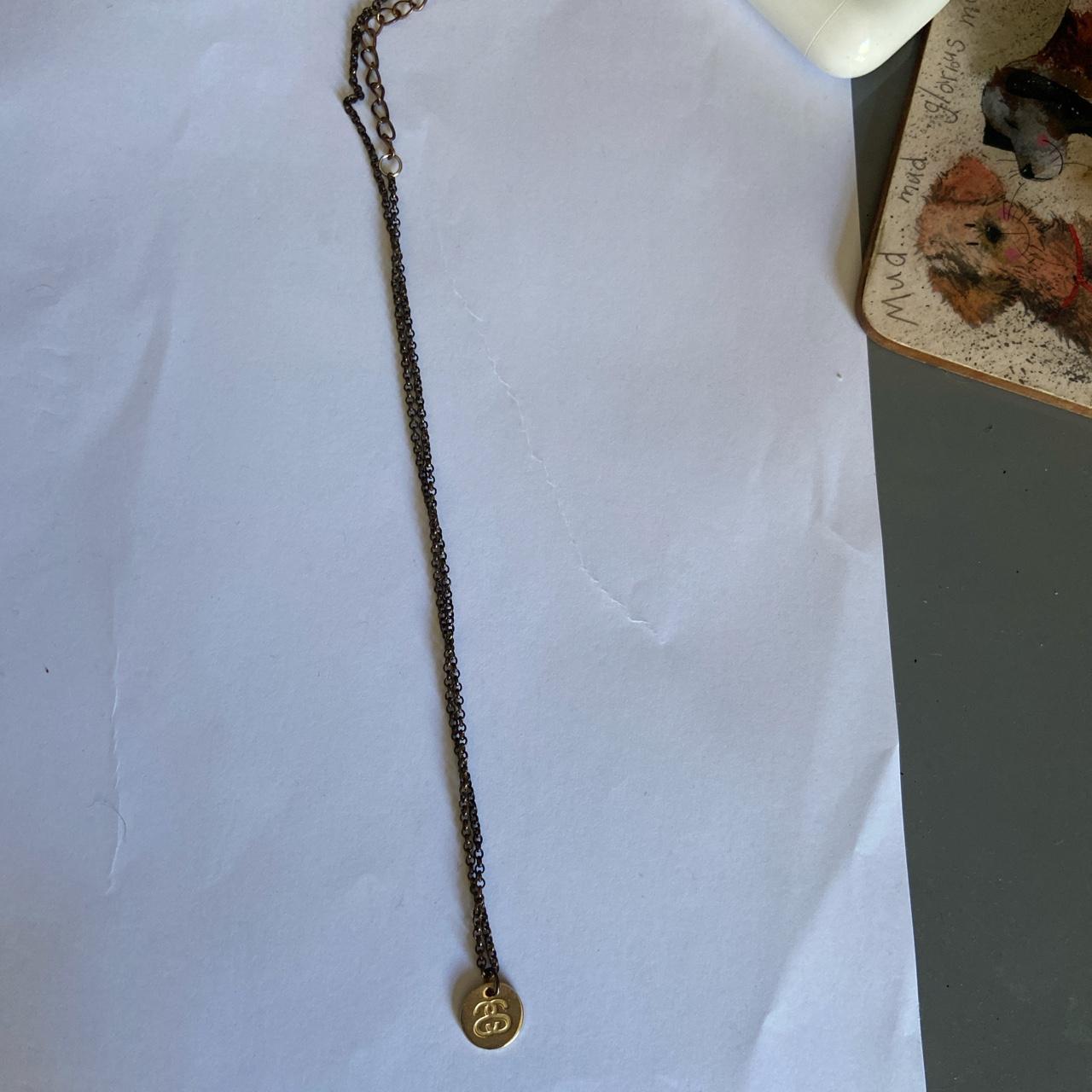 Sick rare vintage stussy gold platted necklace Some... - Depop