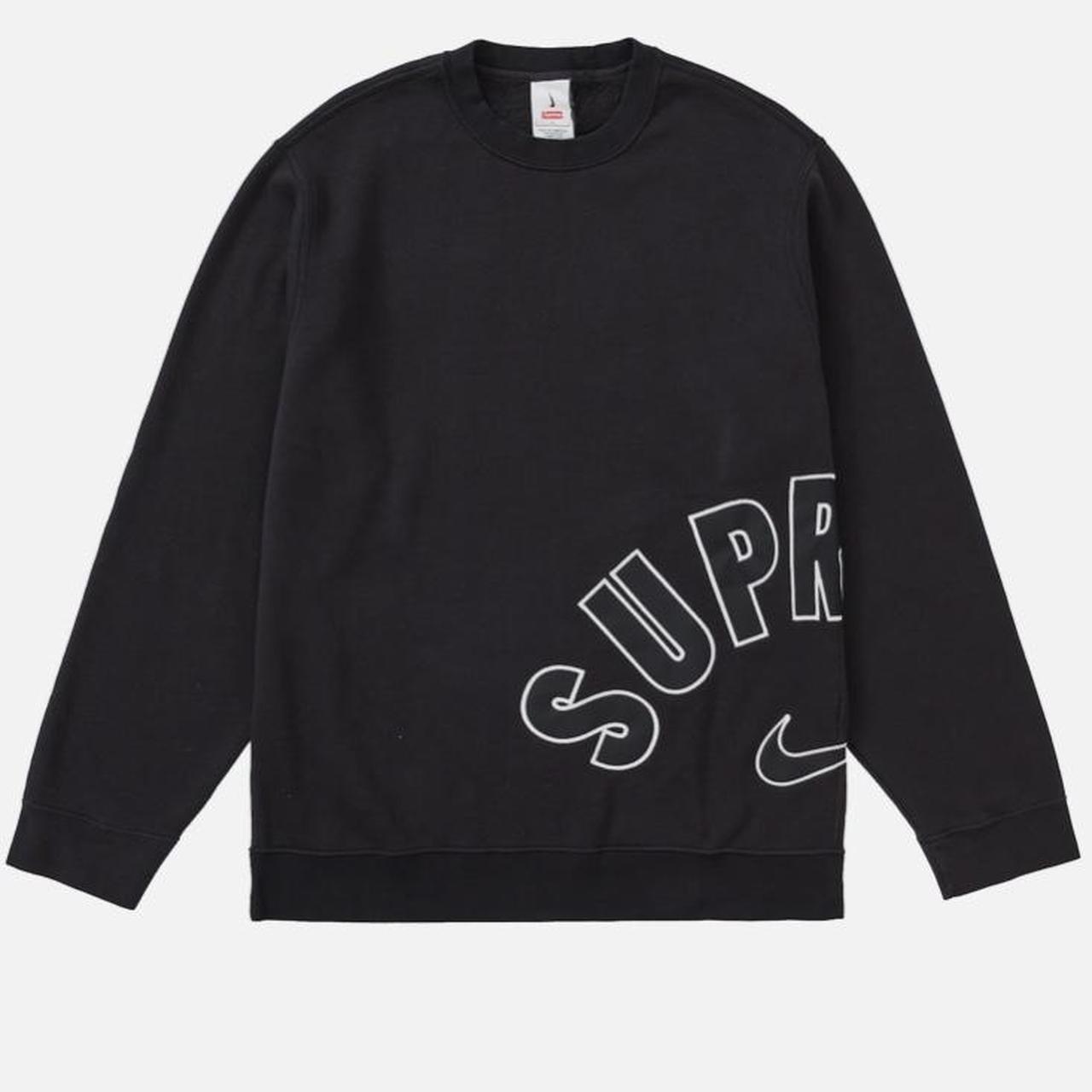 Supreme X Nike Arc Crewneck in Black, Men’s size...