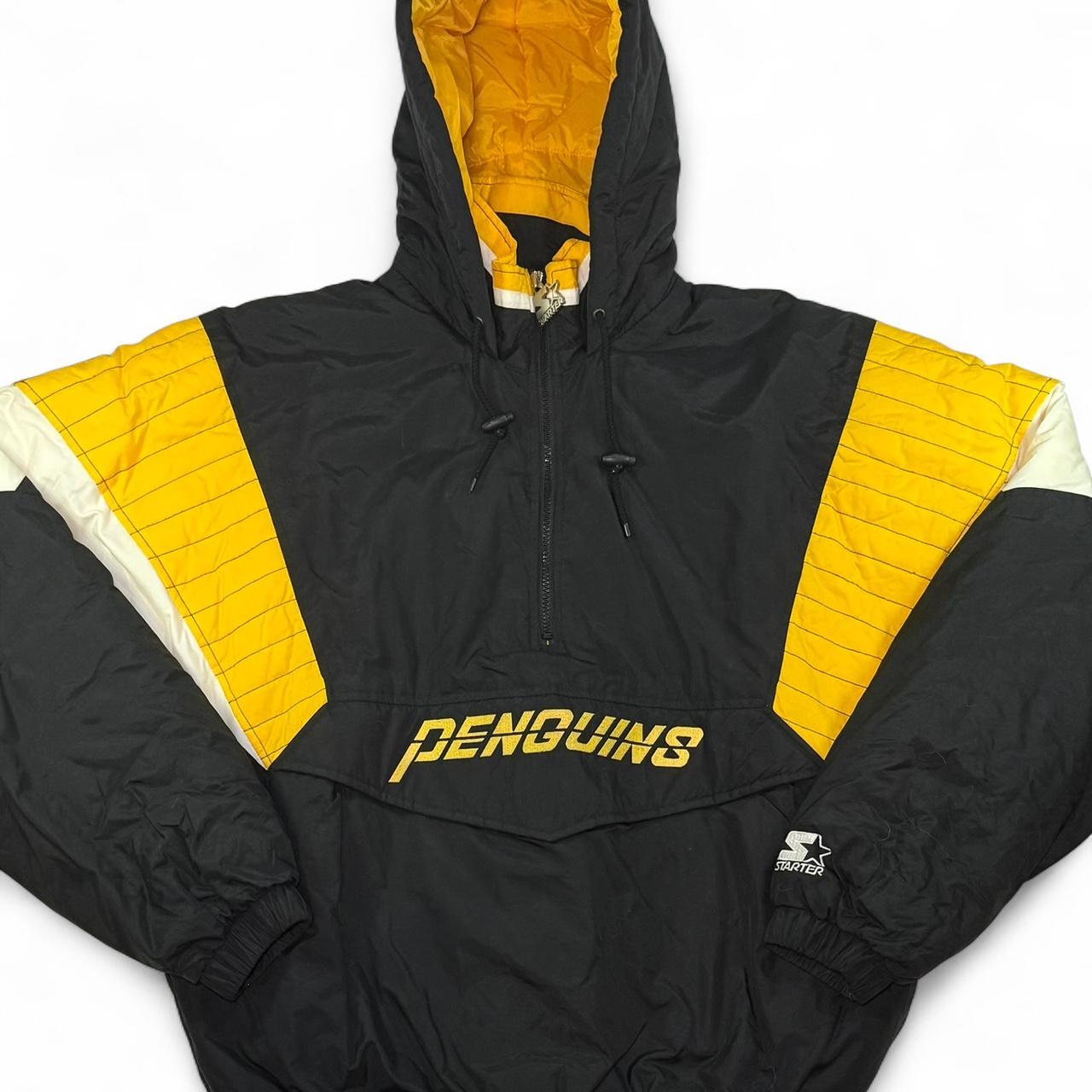 Starter Men's Puffer Jacket - Black/Multi - XL – … - image 1