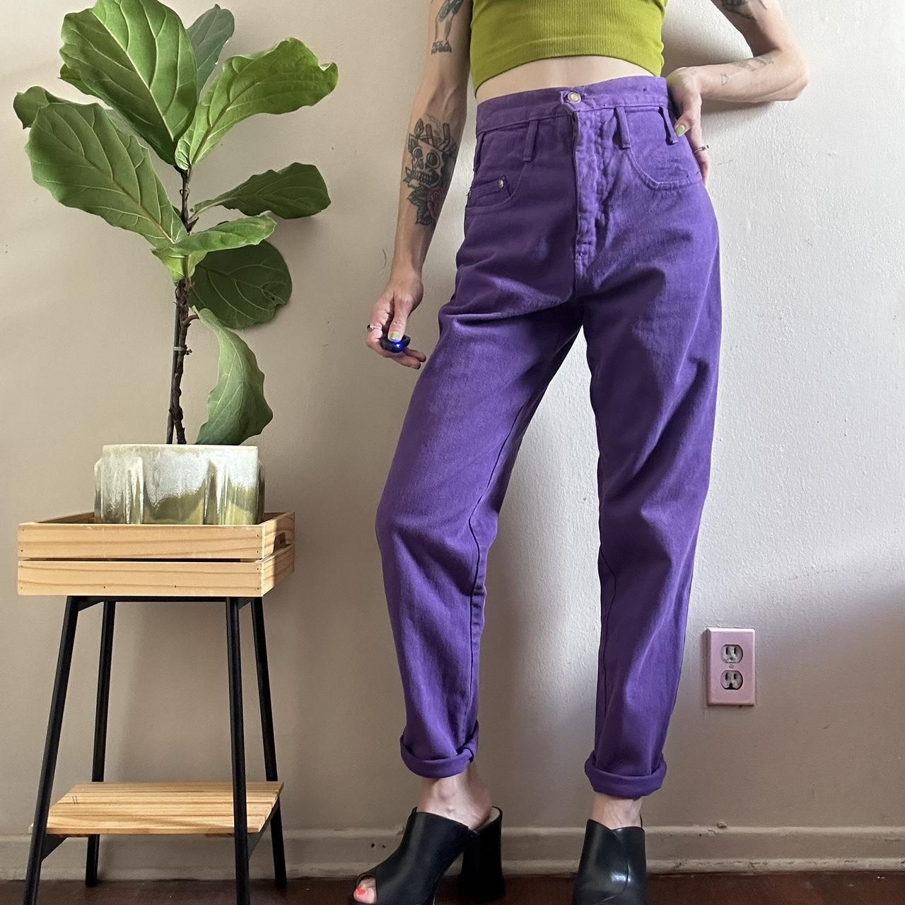 Women's Purple Jeans