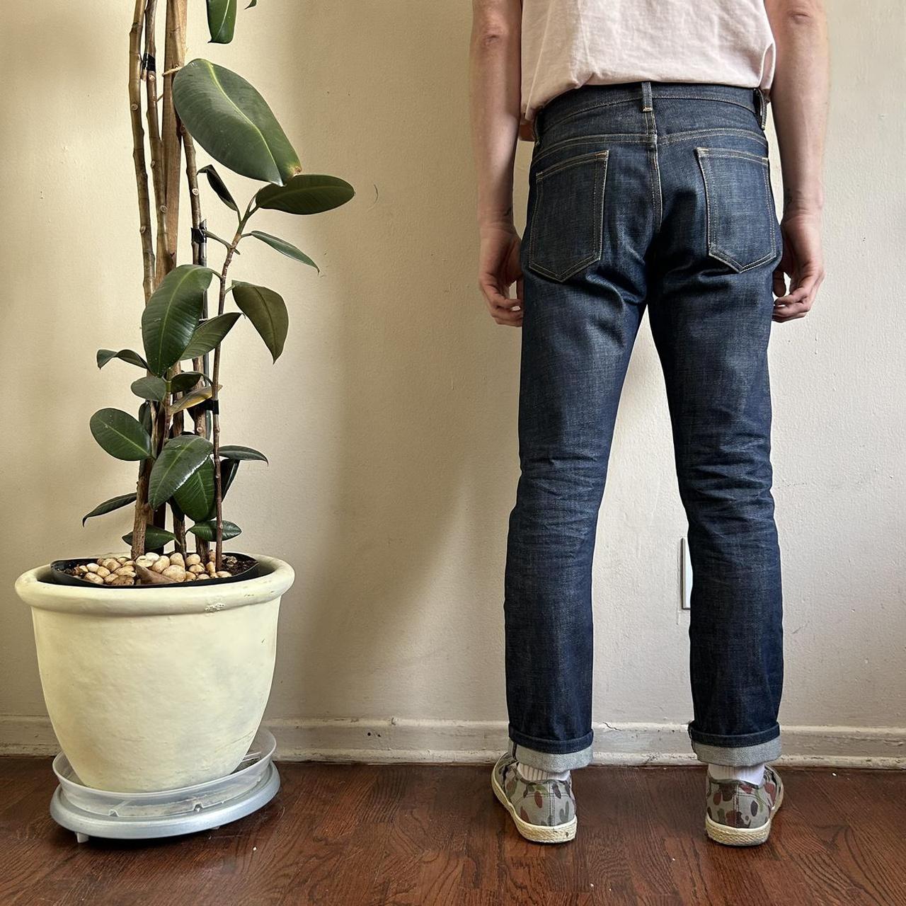 New Cure H Jeans Nice pair of dark raw Depop