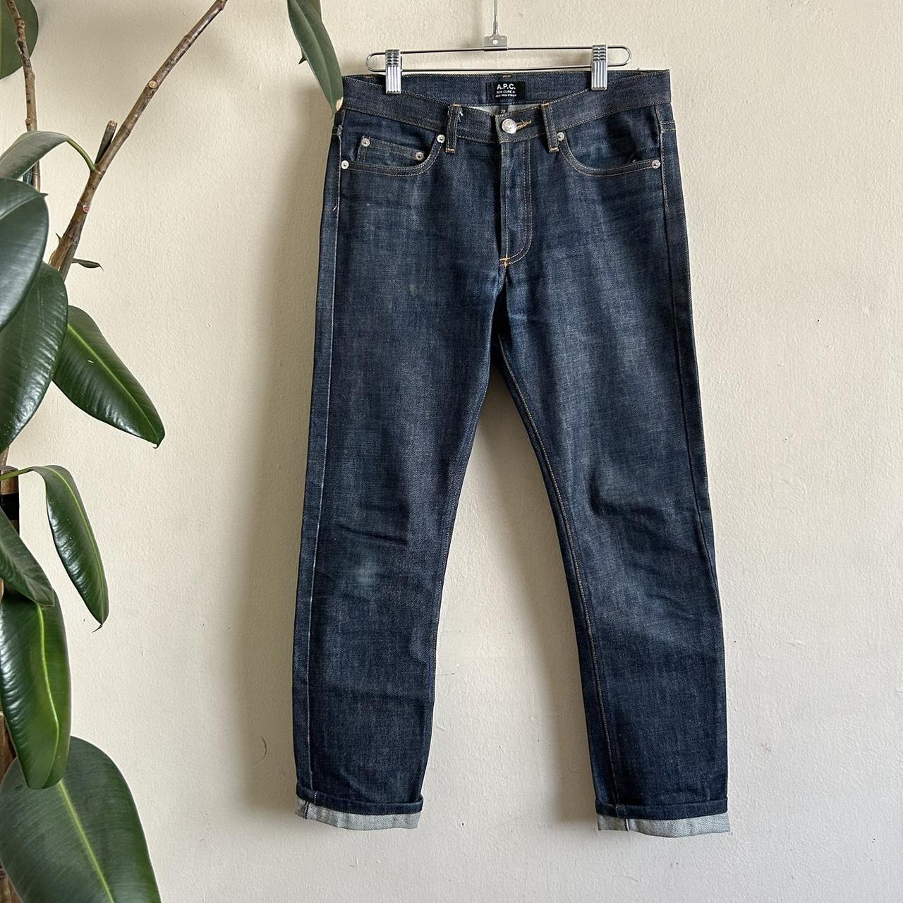 New Cure H Jeans Nice pair of dark raw Depop