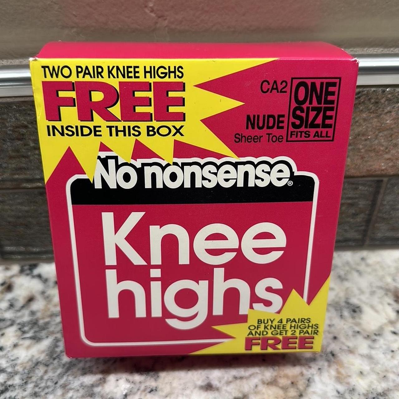 NOS no nonsense knee highs stays comfortably in - Depop