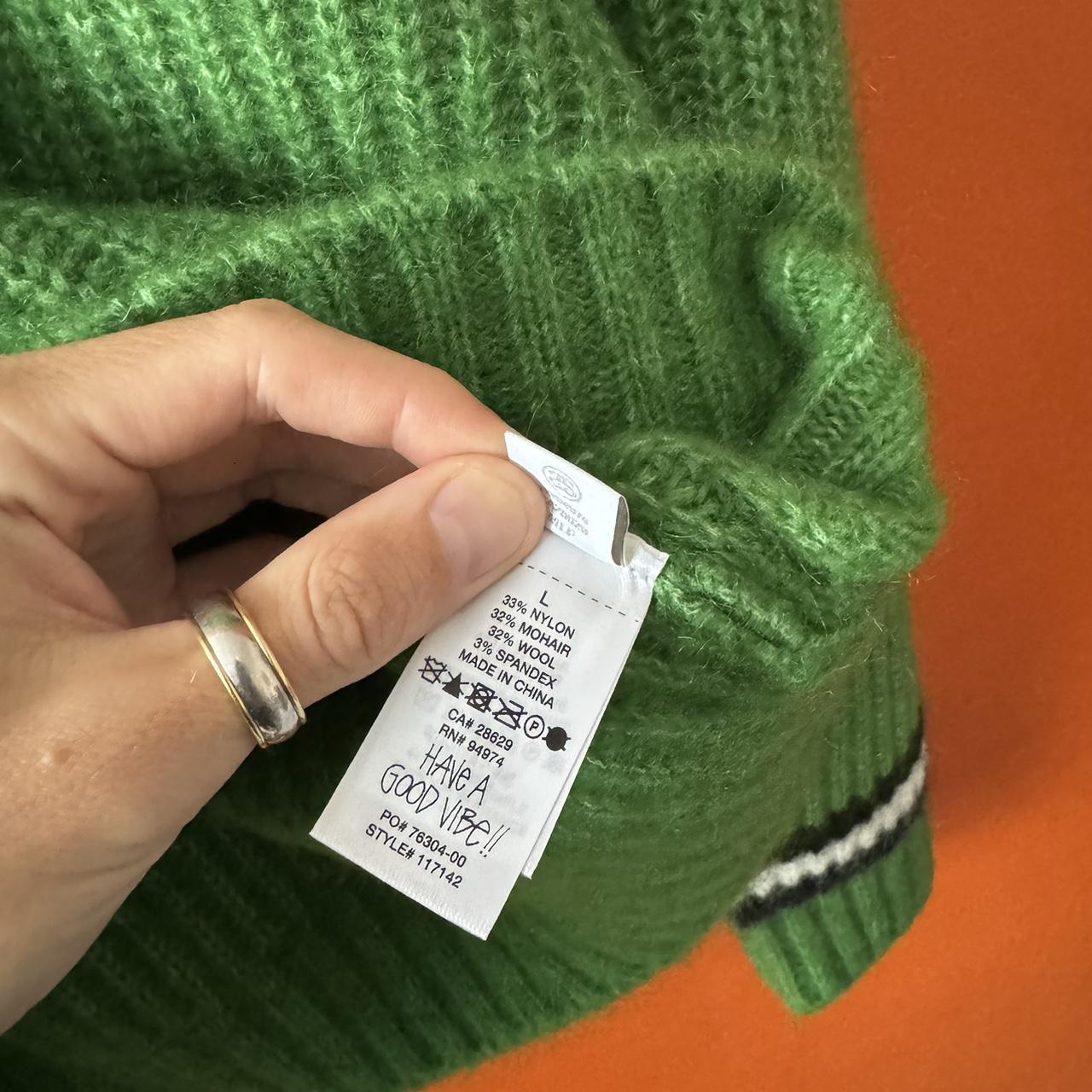 Stussy Mohair V-neck Tennis Sweater 🎾 Size | Depop