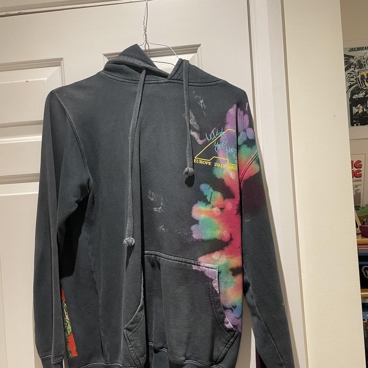 Travis Scott embroidered astroworld tour hoodie from Depop