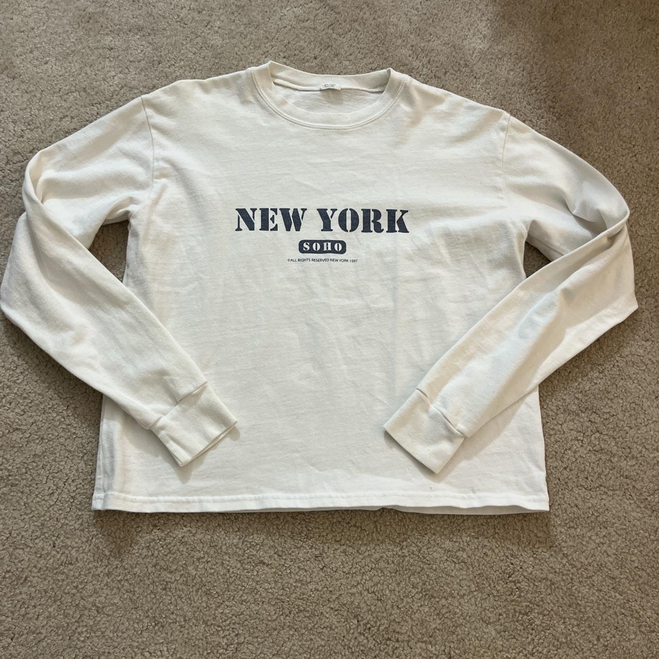 Brandy Melville Long sleeve One size Great Condition - Depop