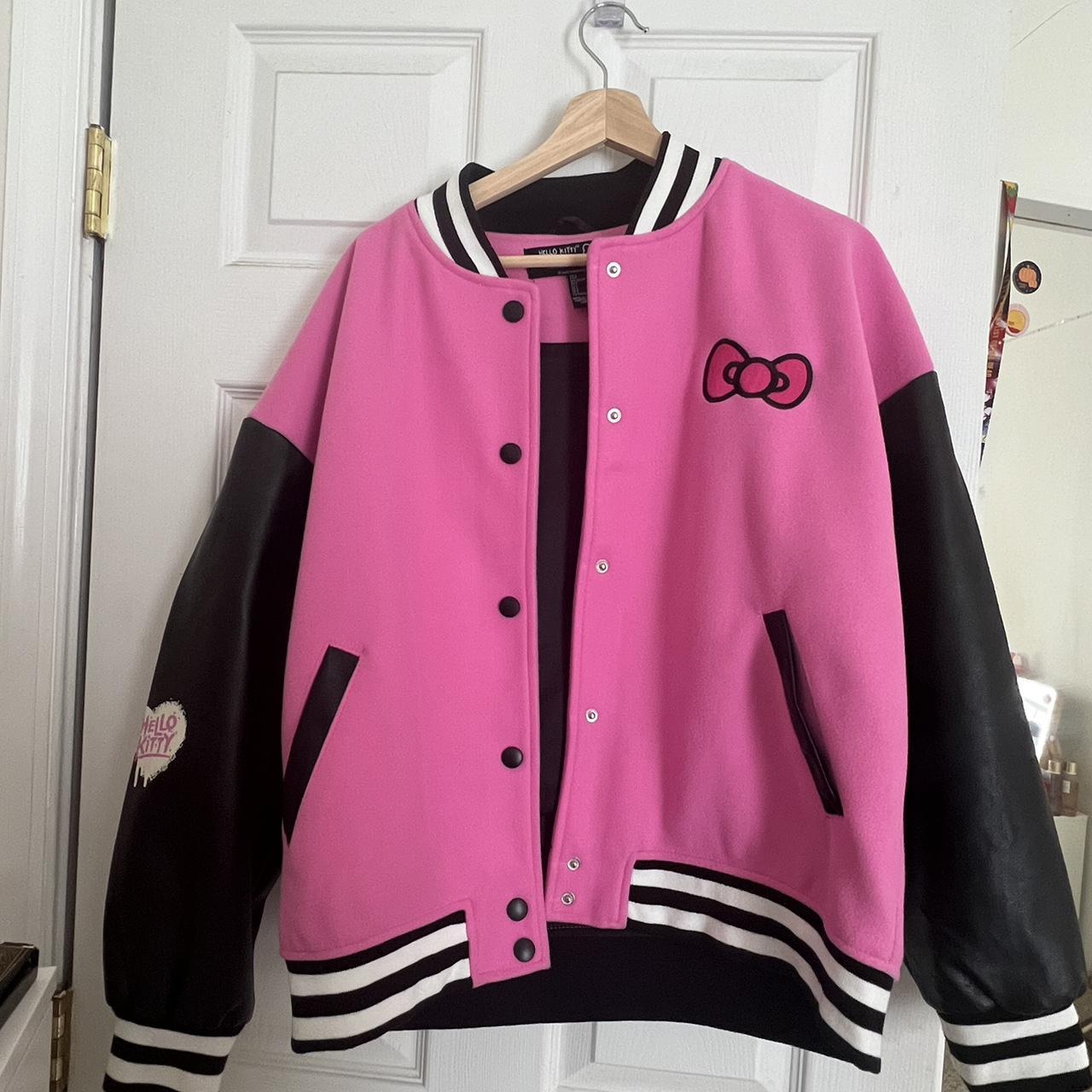 Hello kitty varsity on sale jacket