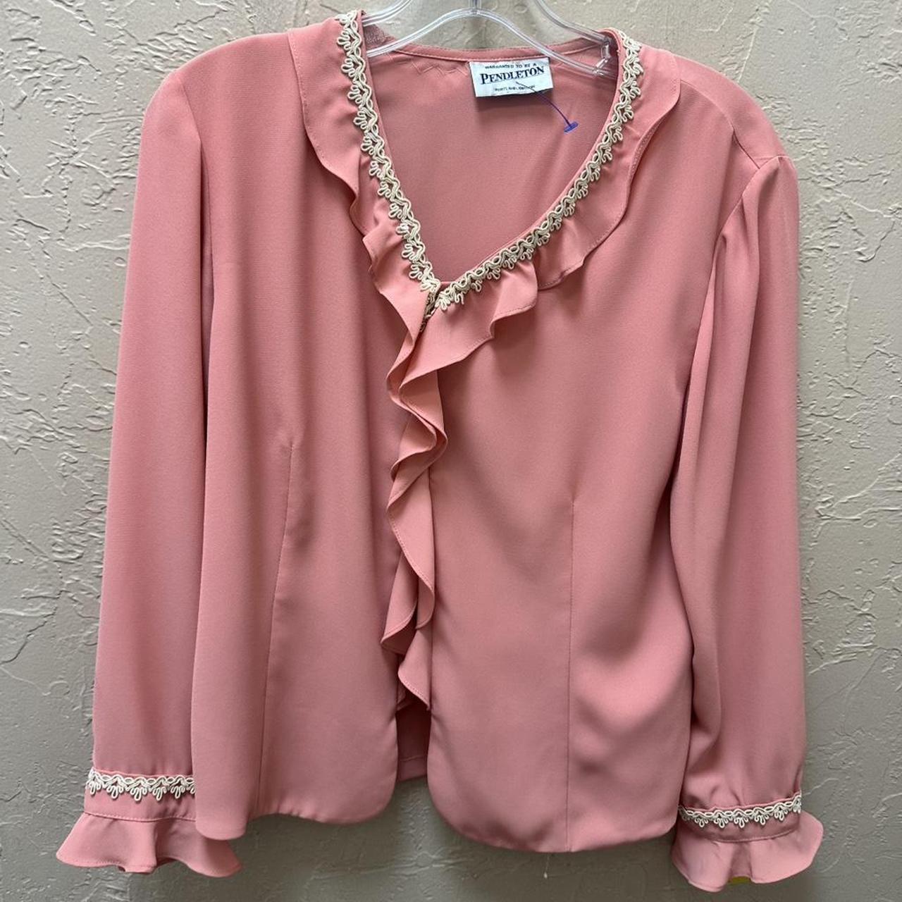 Pendleton Women's Blouse - Pink - S – Pendleton p… - image 4