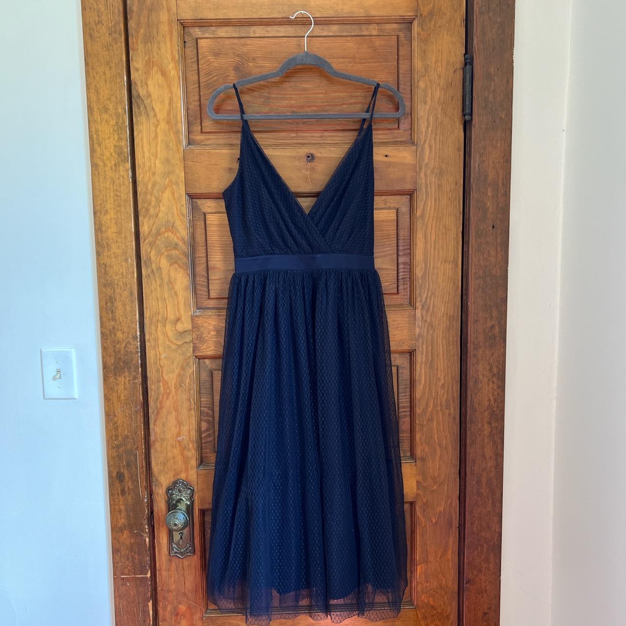 Express navy blue store dress