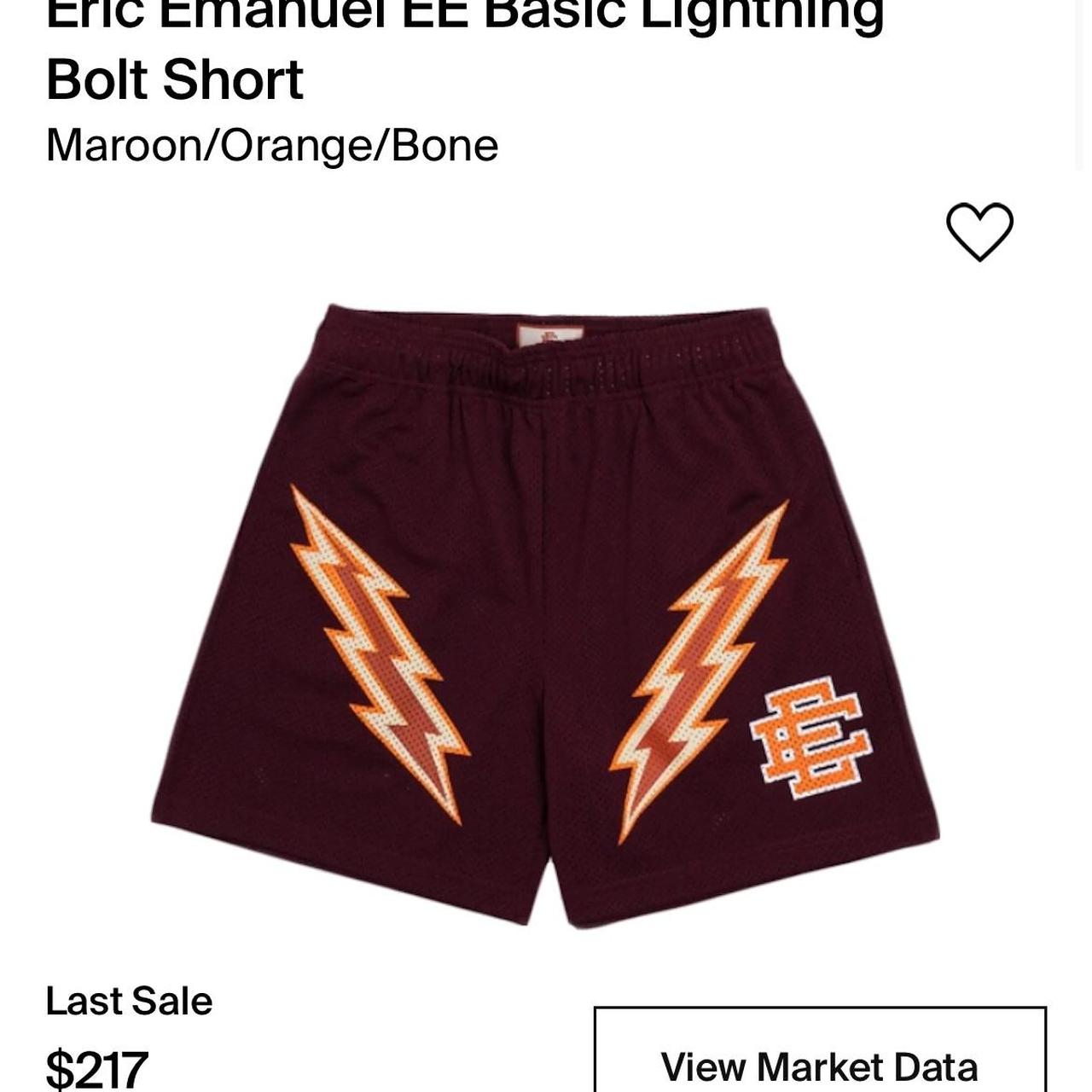 Eric Emanuel EE Basic Lightning Bolt Shorts S