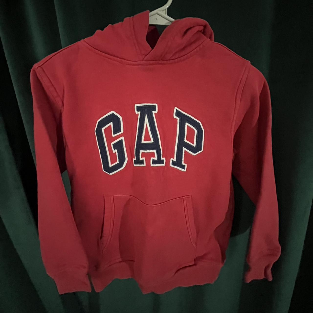 Gap Kids hoodie!! Size YM! Worn a lot but still... - Depop