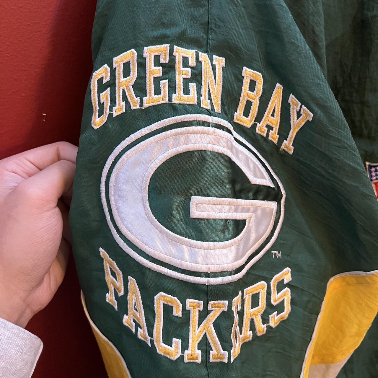 Green Bay Packers Pro Line Starter jacket Size - - Depop