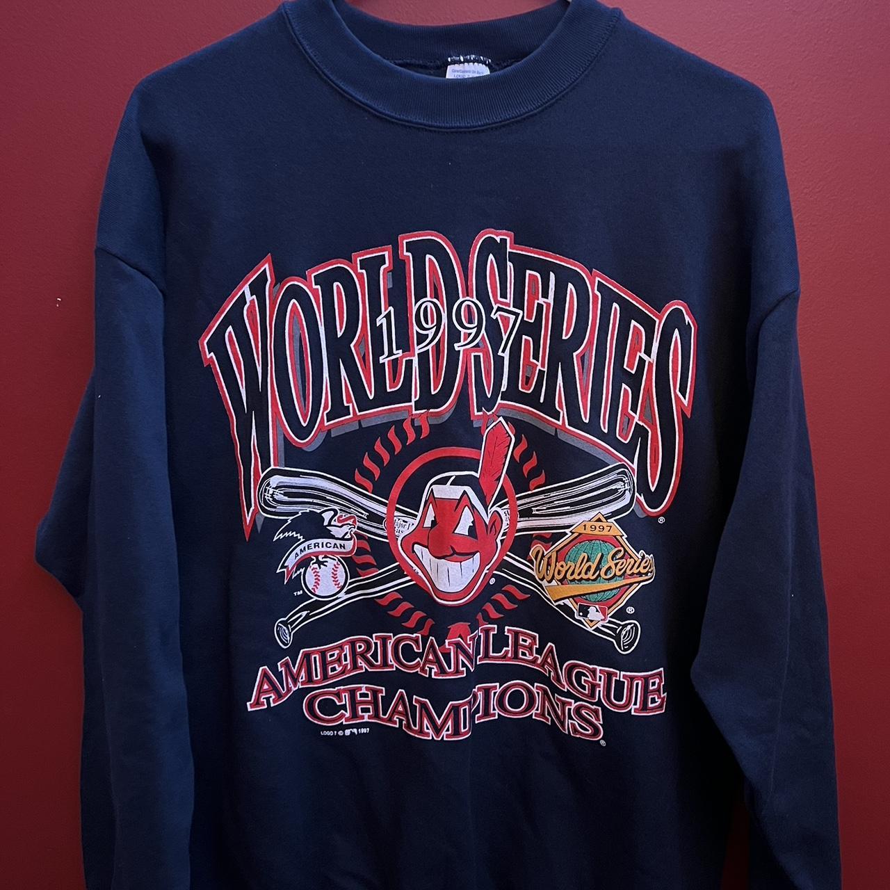 VINTAGE [1997] CLEVELAND INDIANS WORLD SERIES - Depop