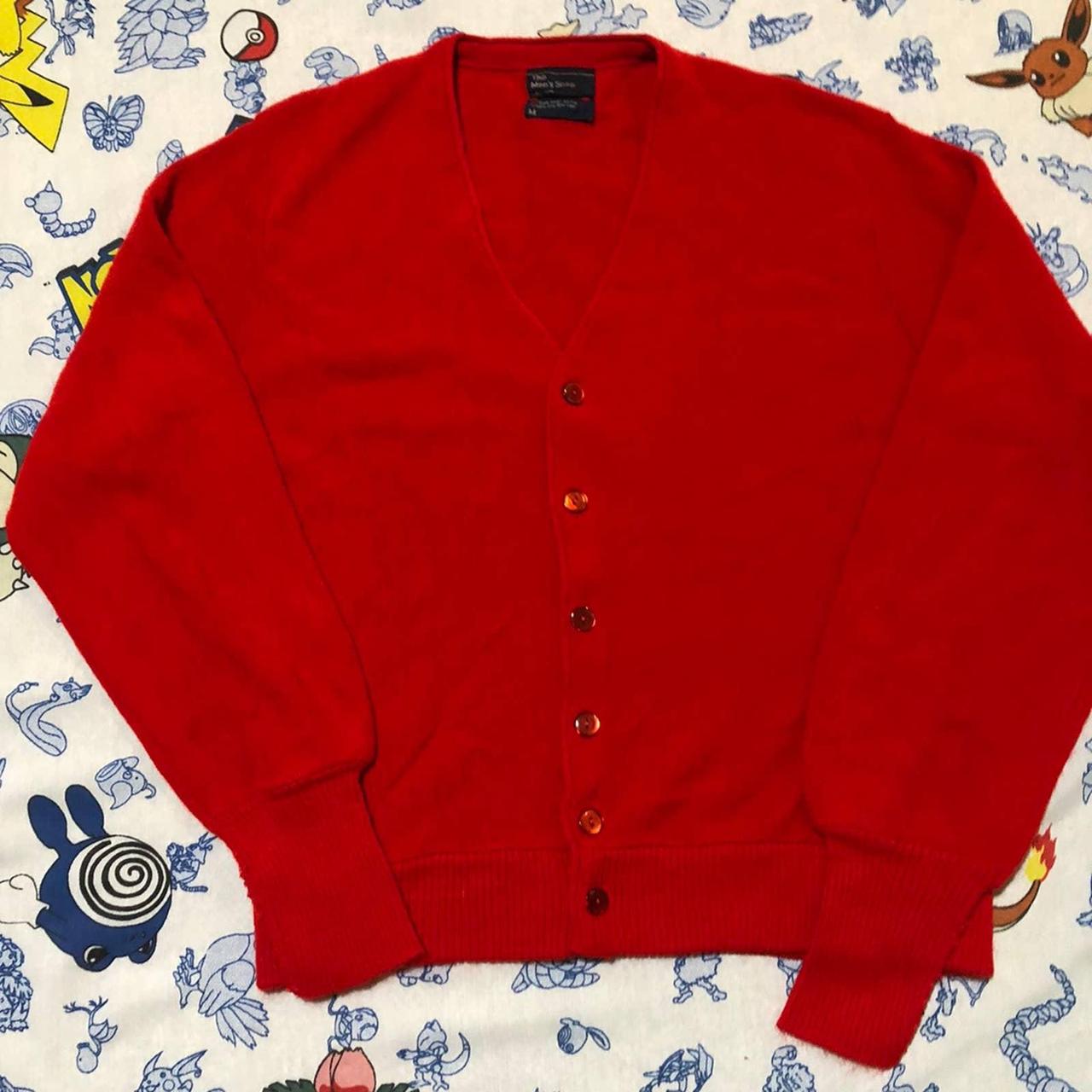 jcpenney red cardigan