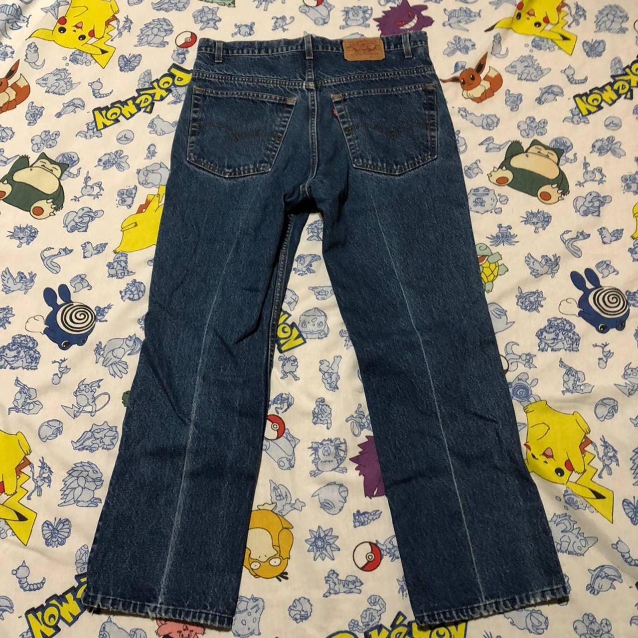Vintage 90s Levi's 517xx Bootcut Faded Jeans... - Depop