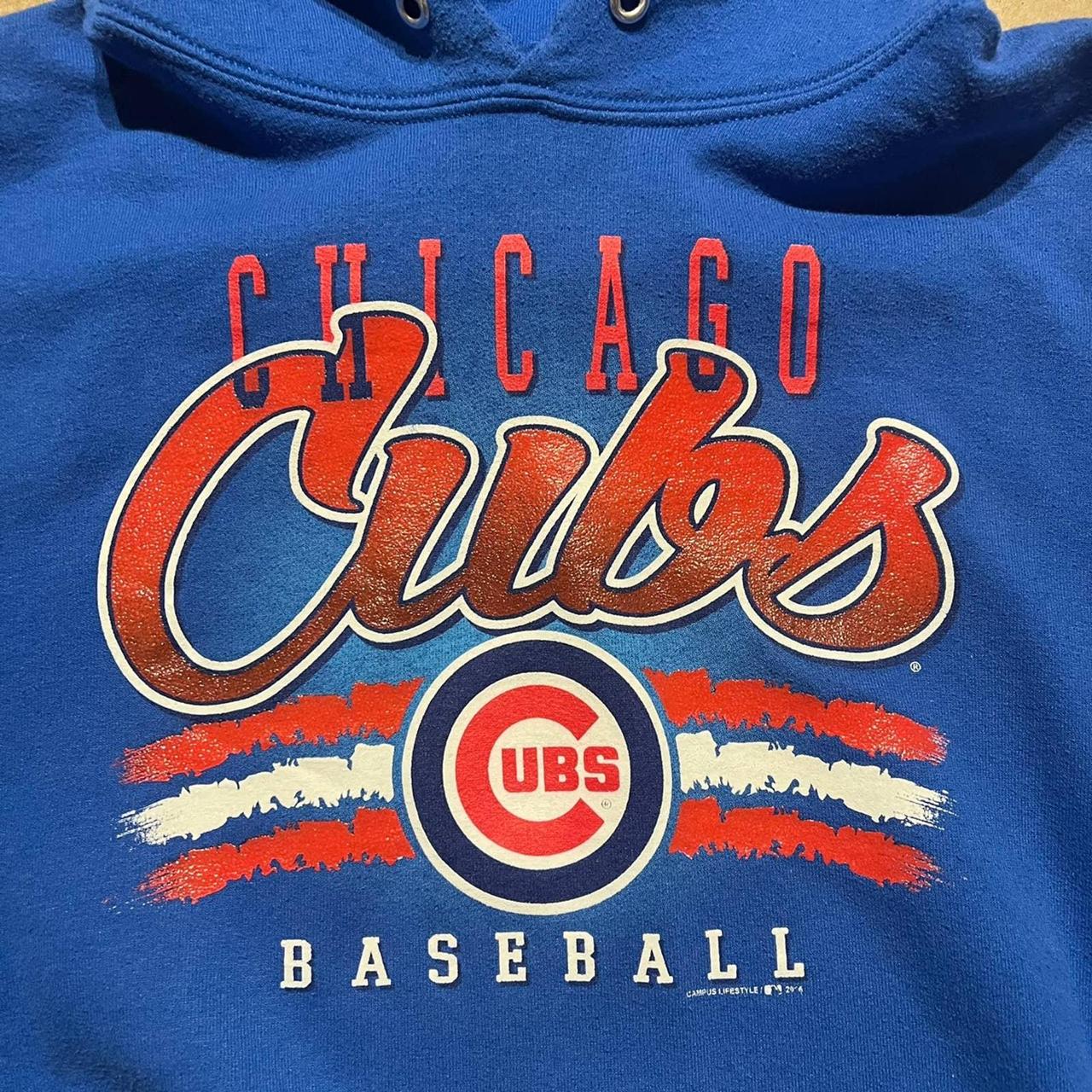 Vintage Chicago Cubs Sweatshirt XL Y2K/2000s - Depop