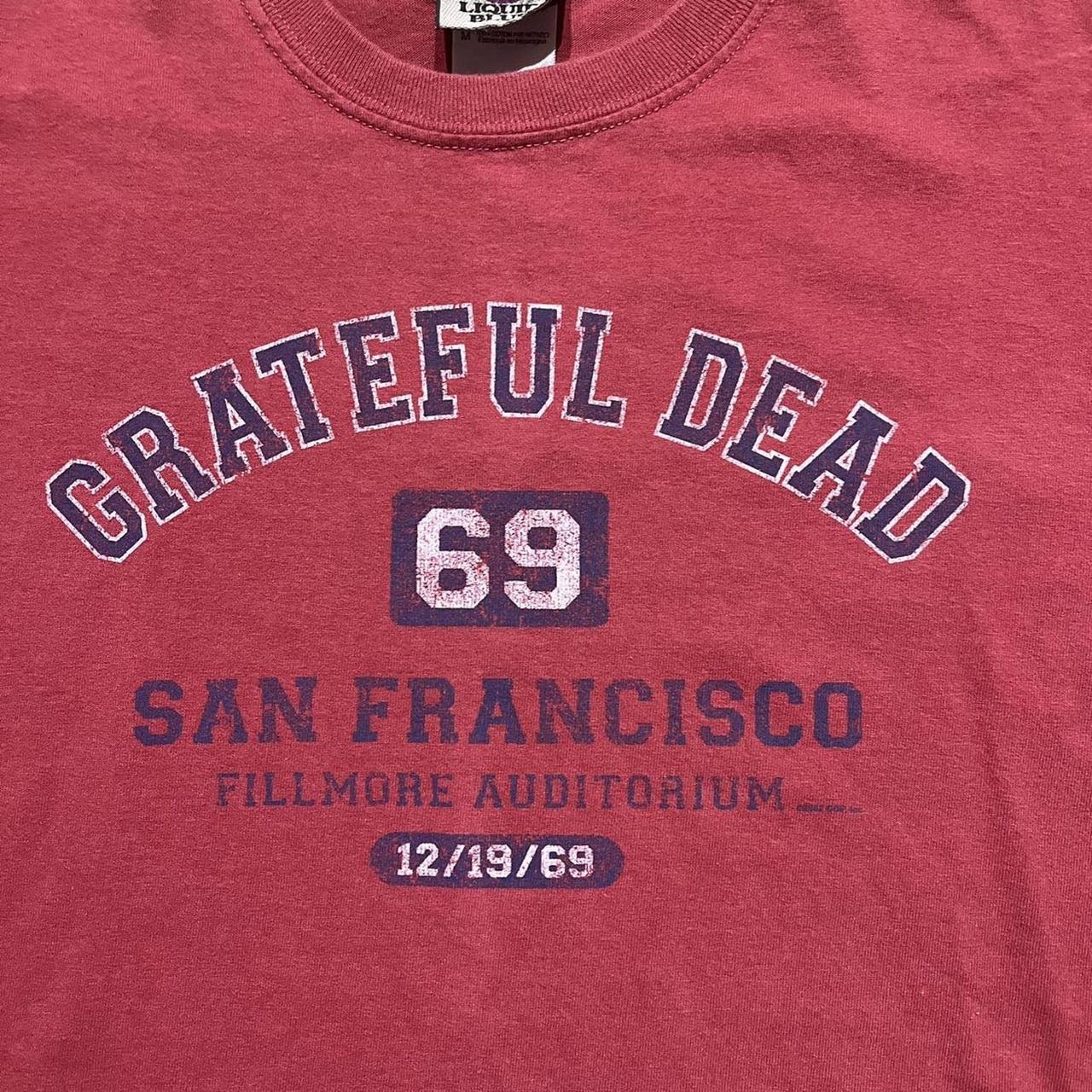 Grateful Dead San Francisco '69 T-Shirt Red