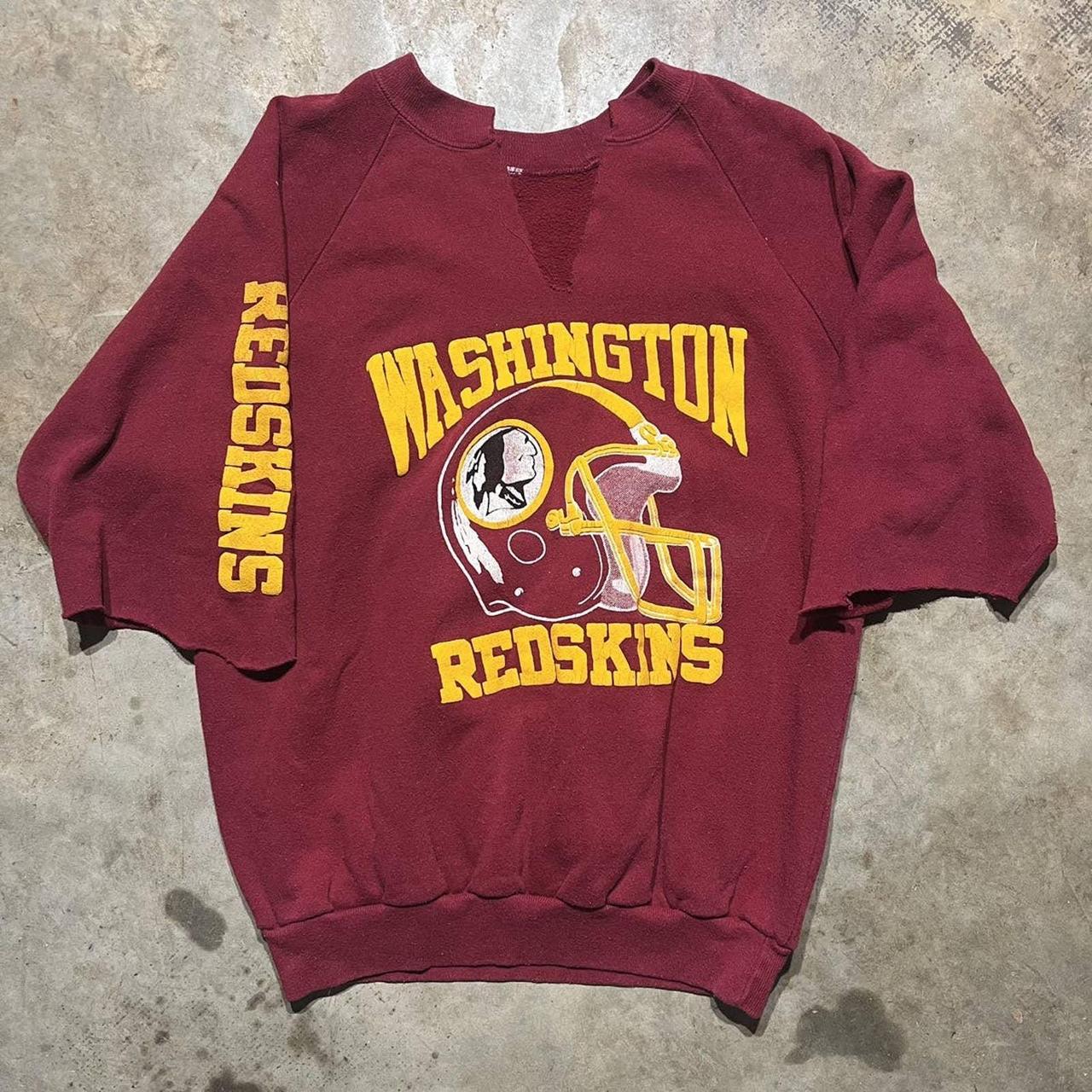 Vintage 80s Washington Redskins Cropped NFL Depop