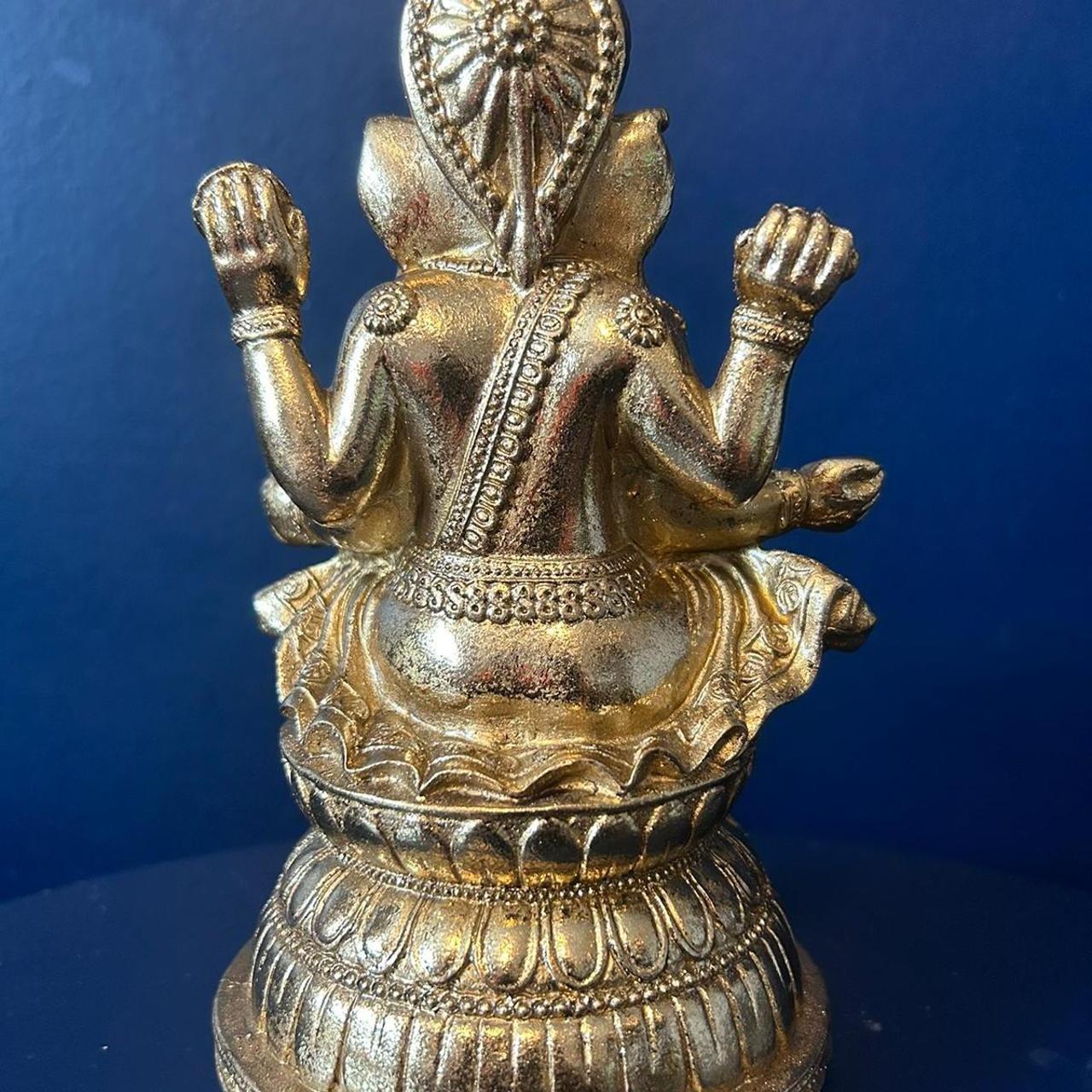 Ganesh Orniment Ganesha Gold Effect Ornament... Depop