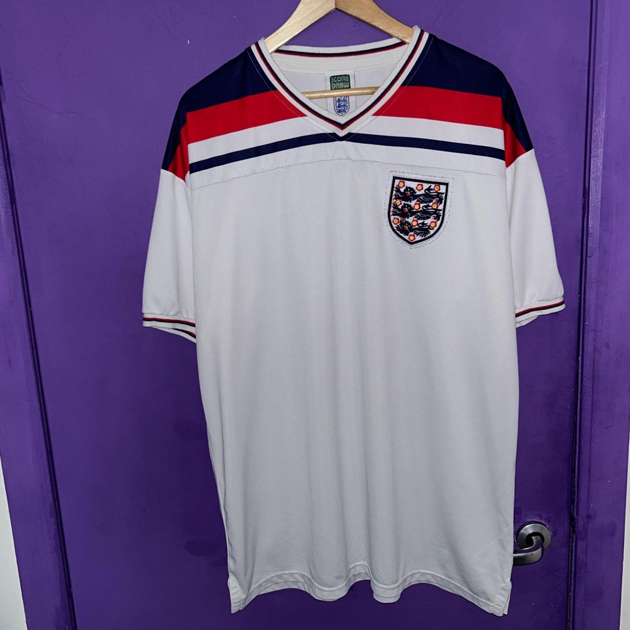 🔹 Score Draw England Football Jersey Tee Shirt... - Depop