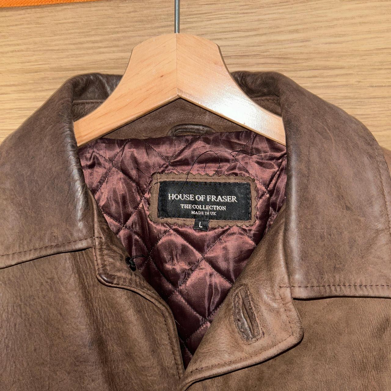 Leather jacket house of fraser hotsell