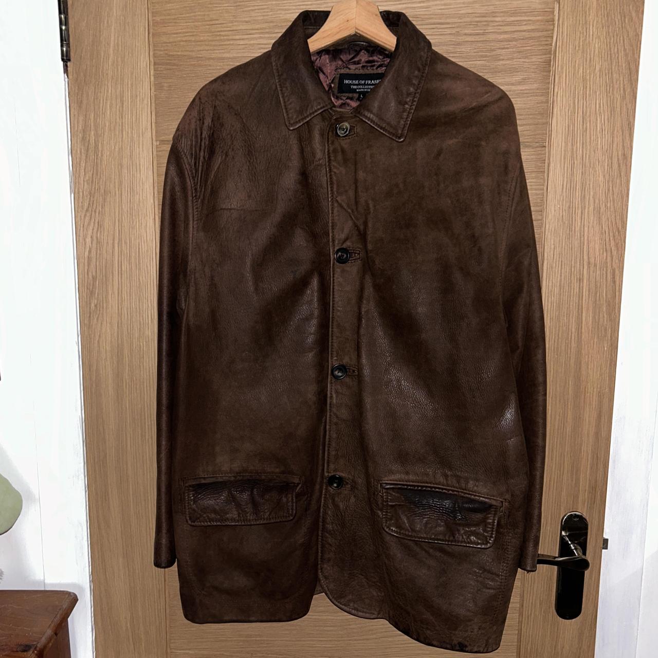 House of fraser leather jacket best sale