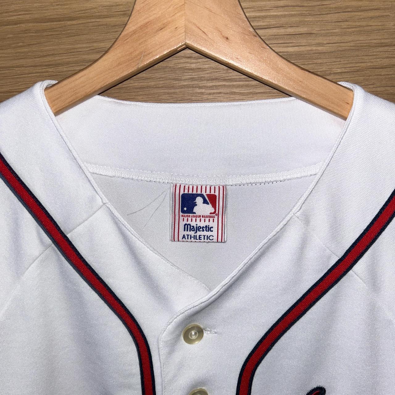 🔹 Majestic Atlanta Braves Baseball Jersey Uniform | Depop