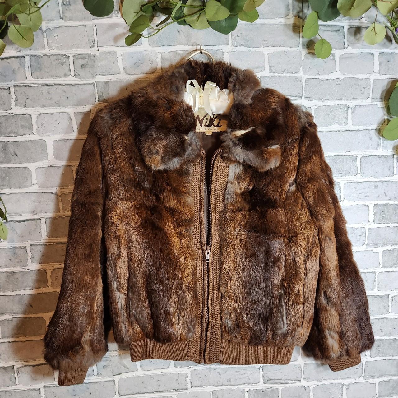 Niki vintage deals genuine rabbit fur jacket