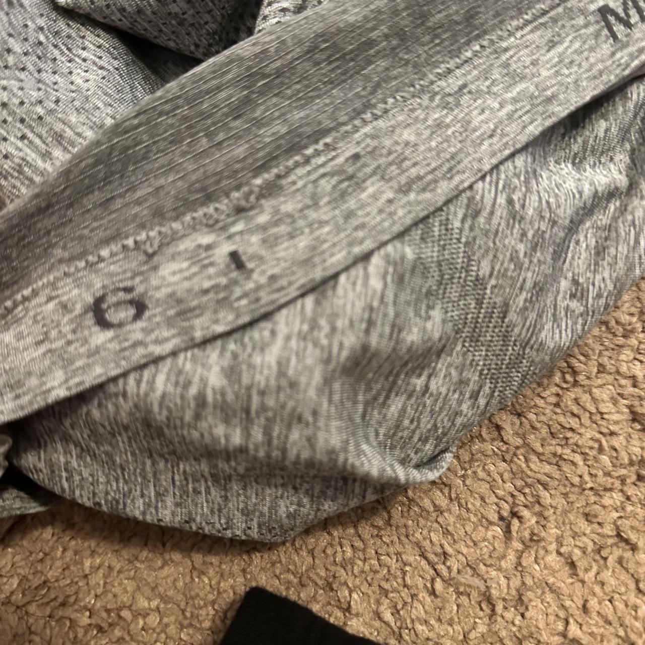 Lululemon grey swiftly tech size 6 barely worn... - Depop