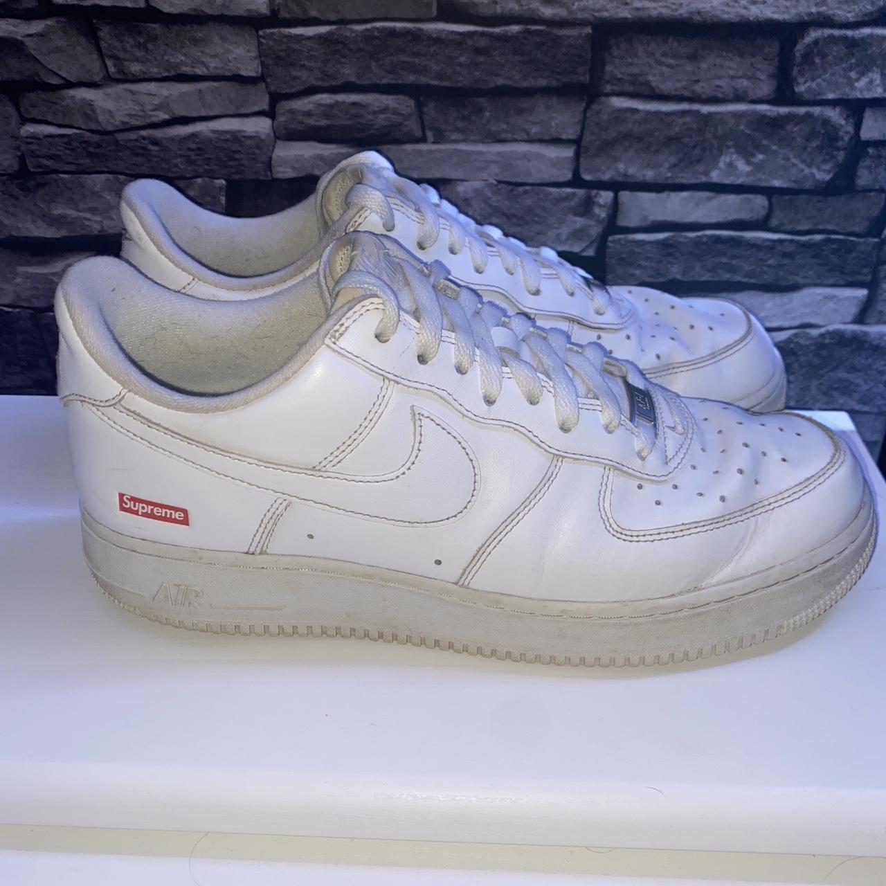 Nike X Supreme Air Force collaboration in Depop