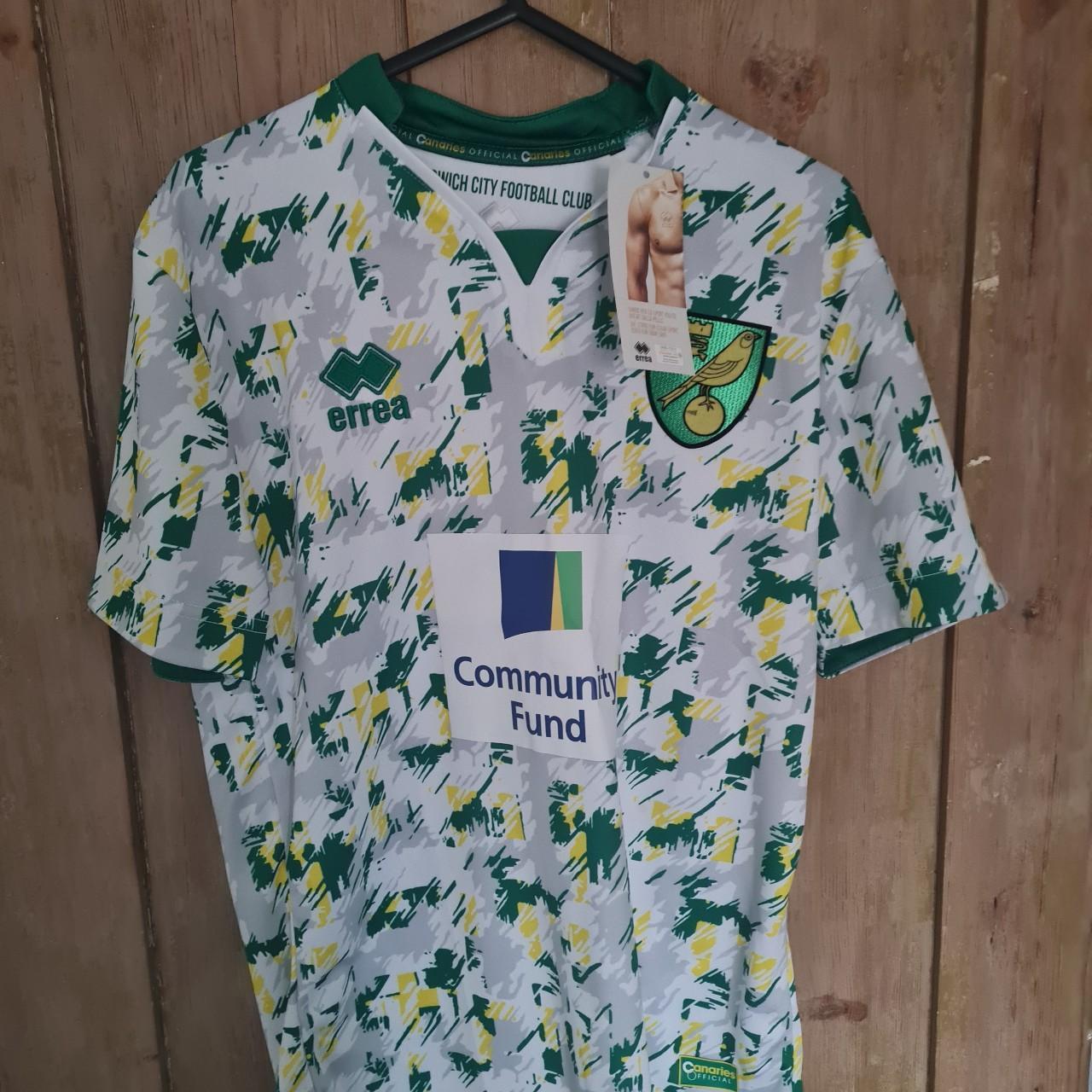 norwich city special edition shirt
