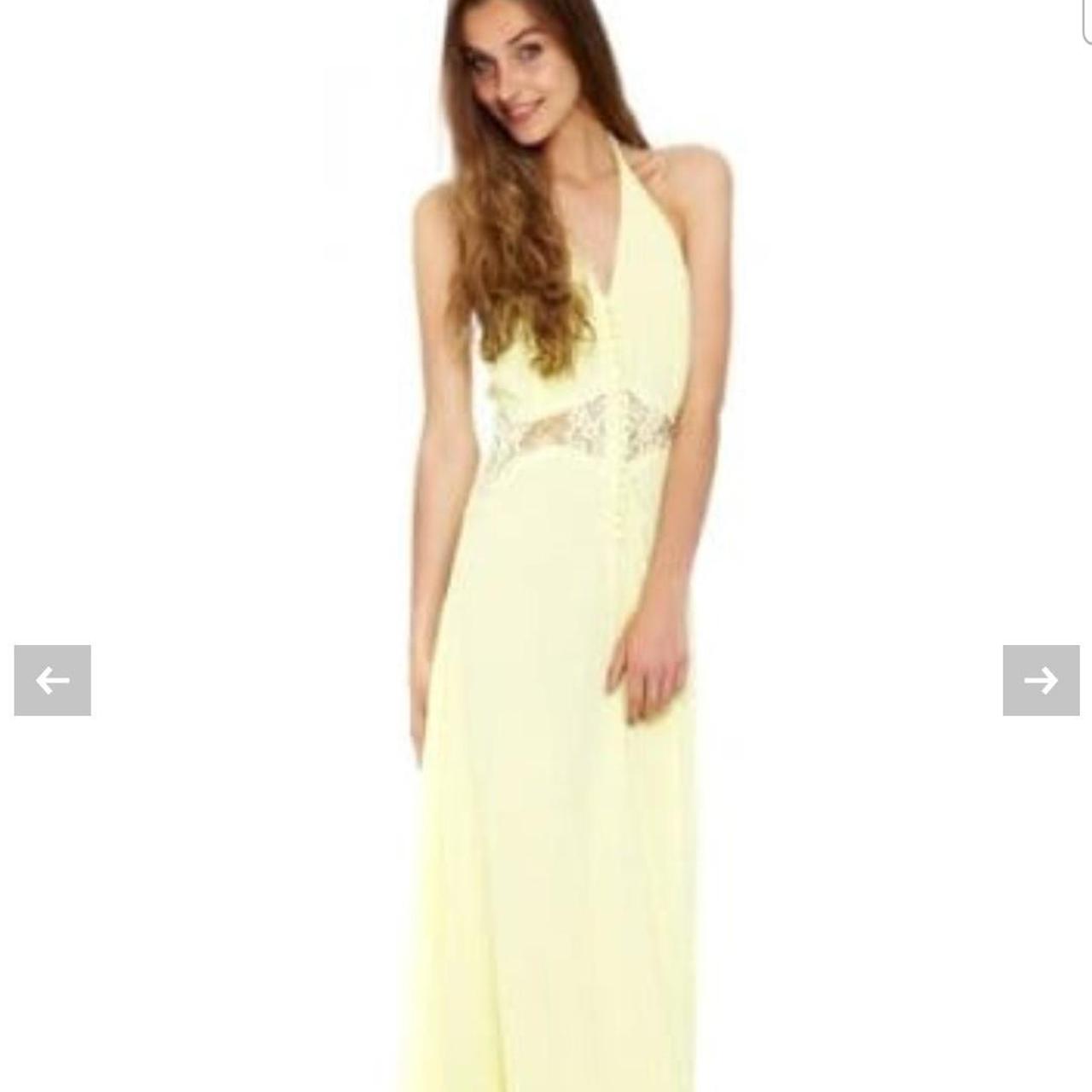 Jarlo. Lemon maxi. Fits petite in length. Worn once. Depop