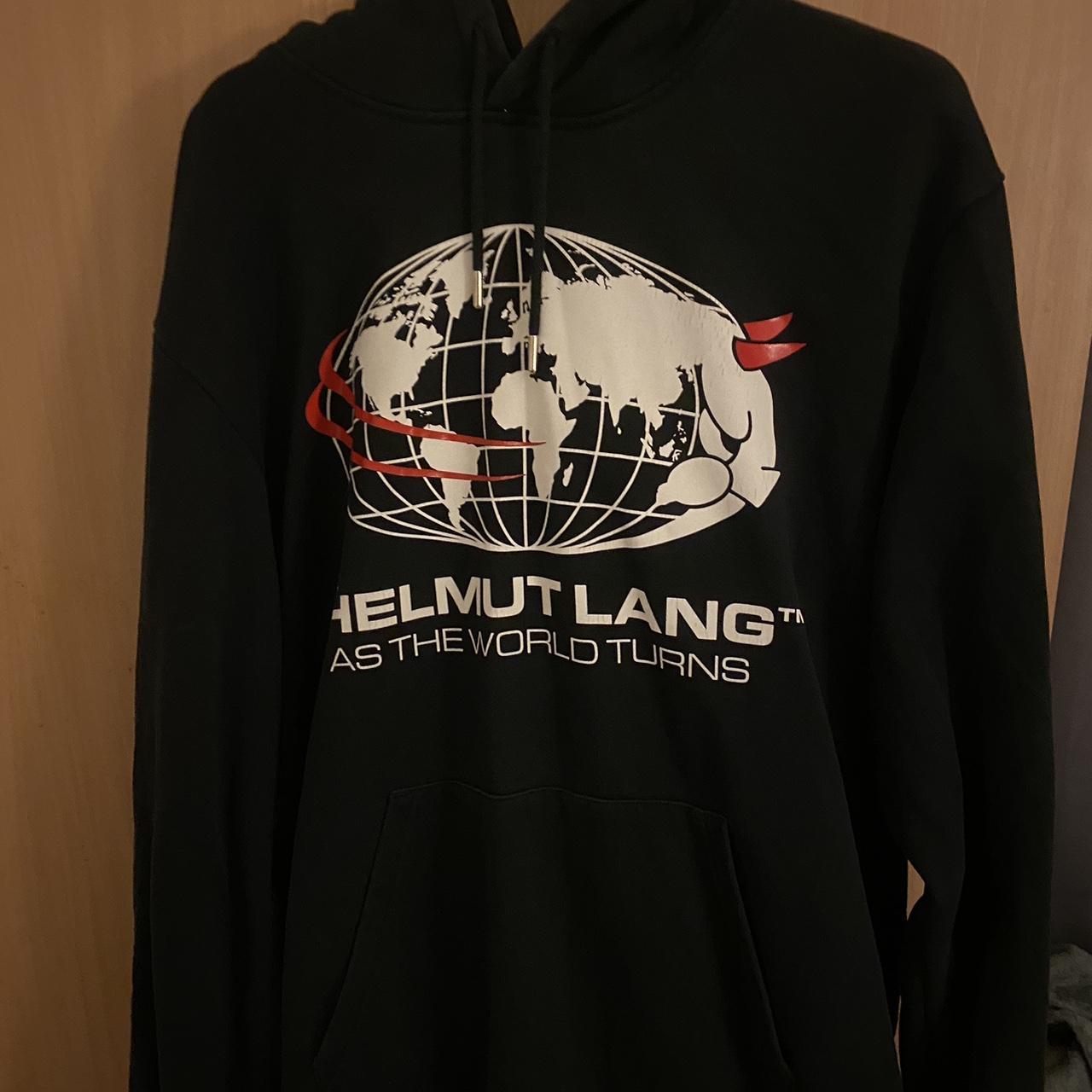 Helmut lang As the world turns hoodie Amazing