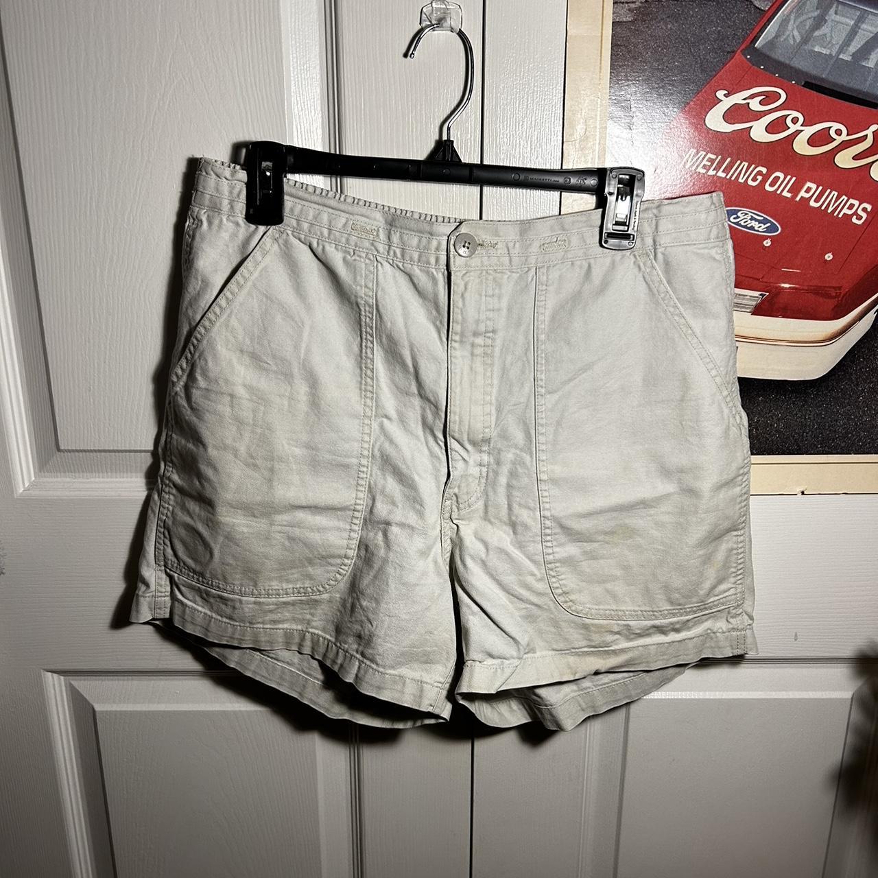 Distressed on sale khaki shorts