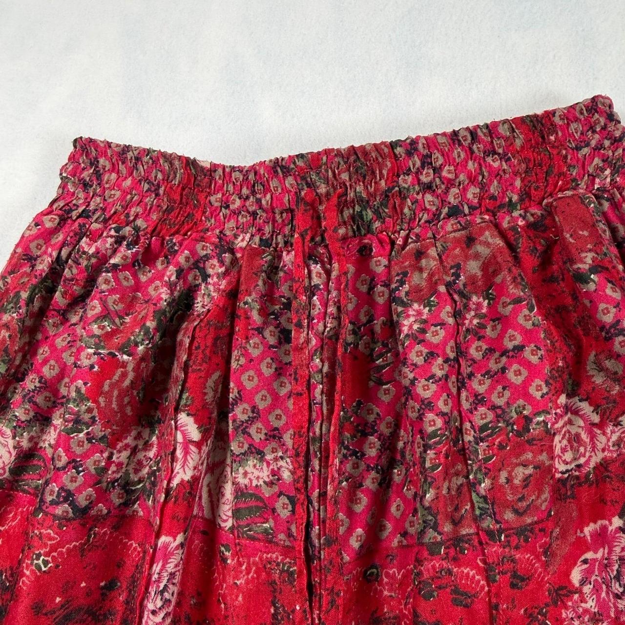 Women's Pants - Multi - S – Boho Patchwork Lightw… - image 2