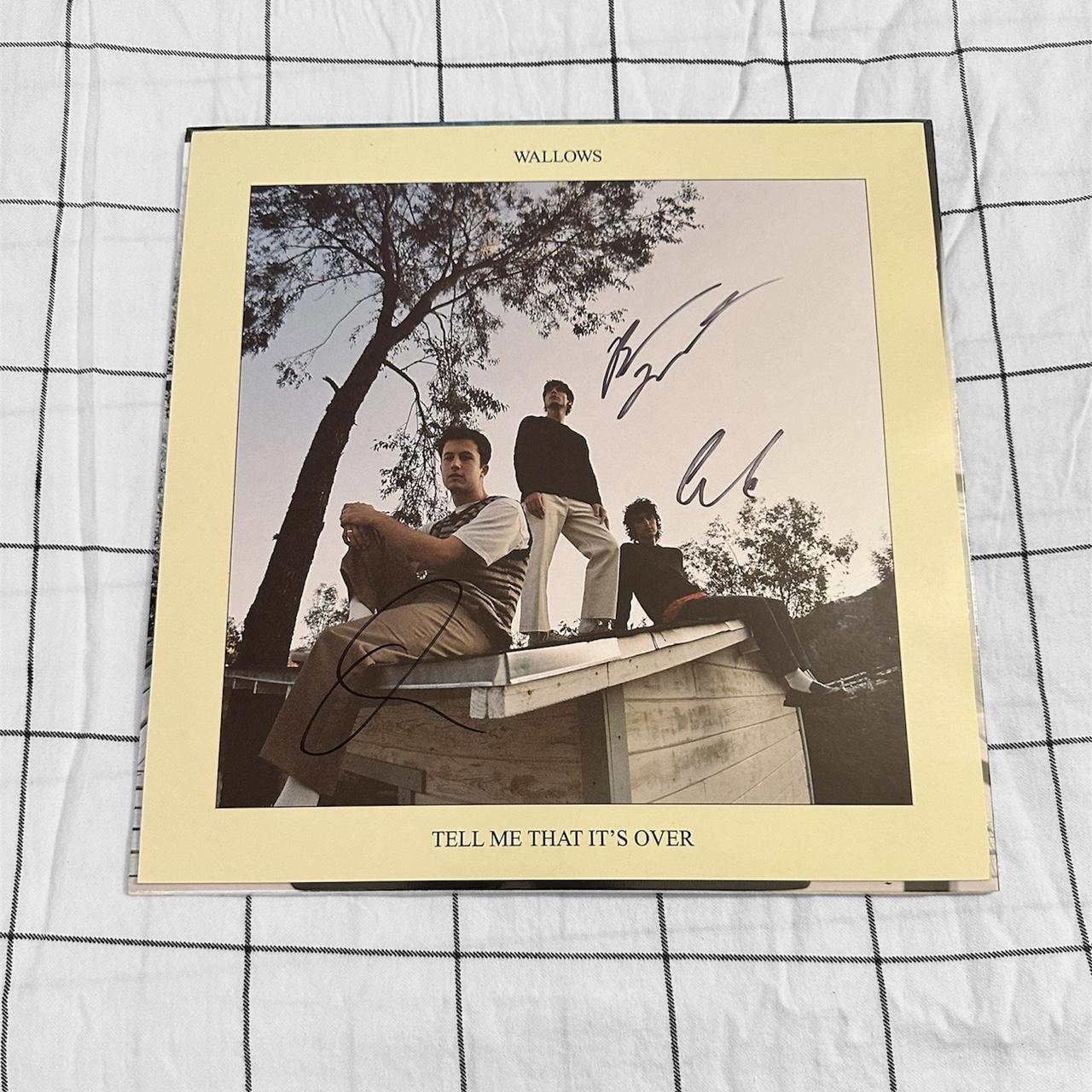 Wallows Tell fashion Me That It’s Over Signed Yellow Vinyl