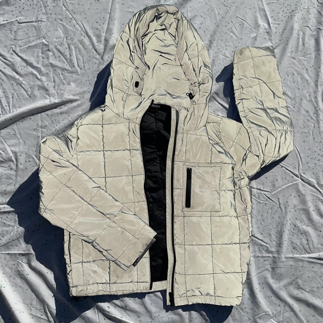 Zara Reflective Puffer Jacket 🫧 FREE SHIPPING... Depop