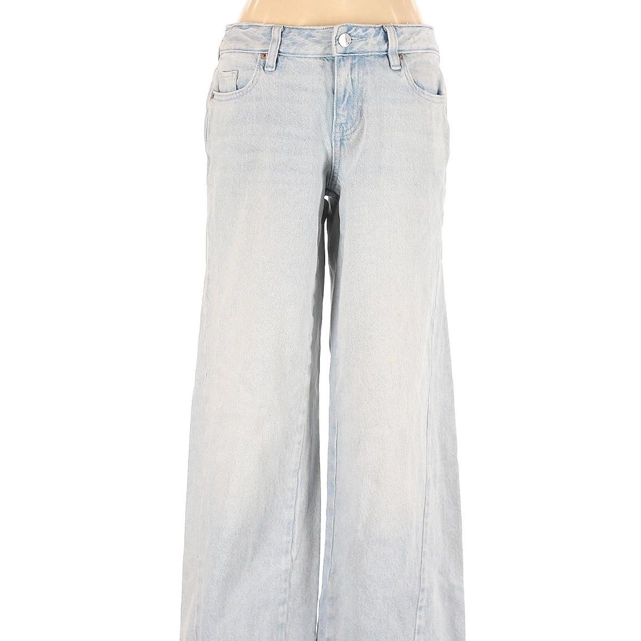 PacSun Women's Jeans Blue 24 – PacSun light wash wide leg