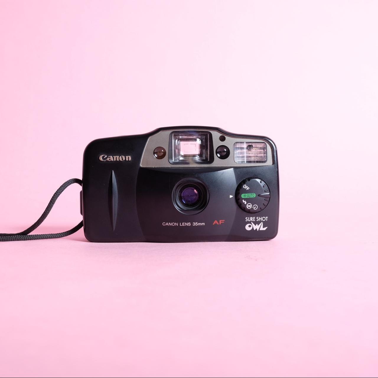 Canon Sure Shot Owl Film Camera Camera In Great... Depop