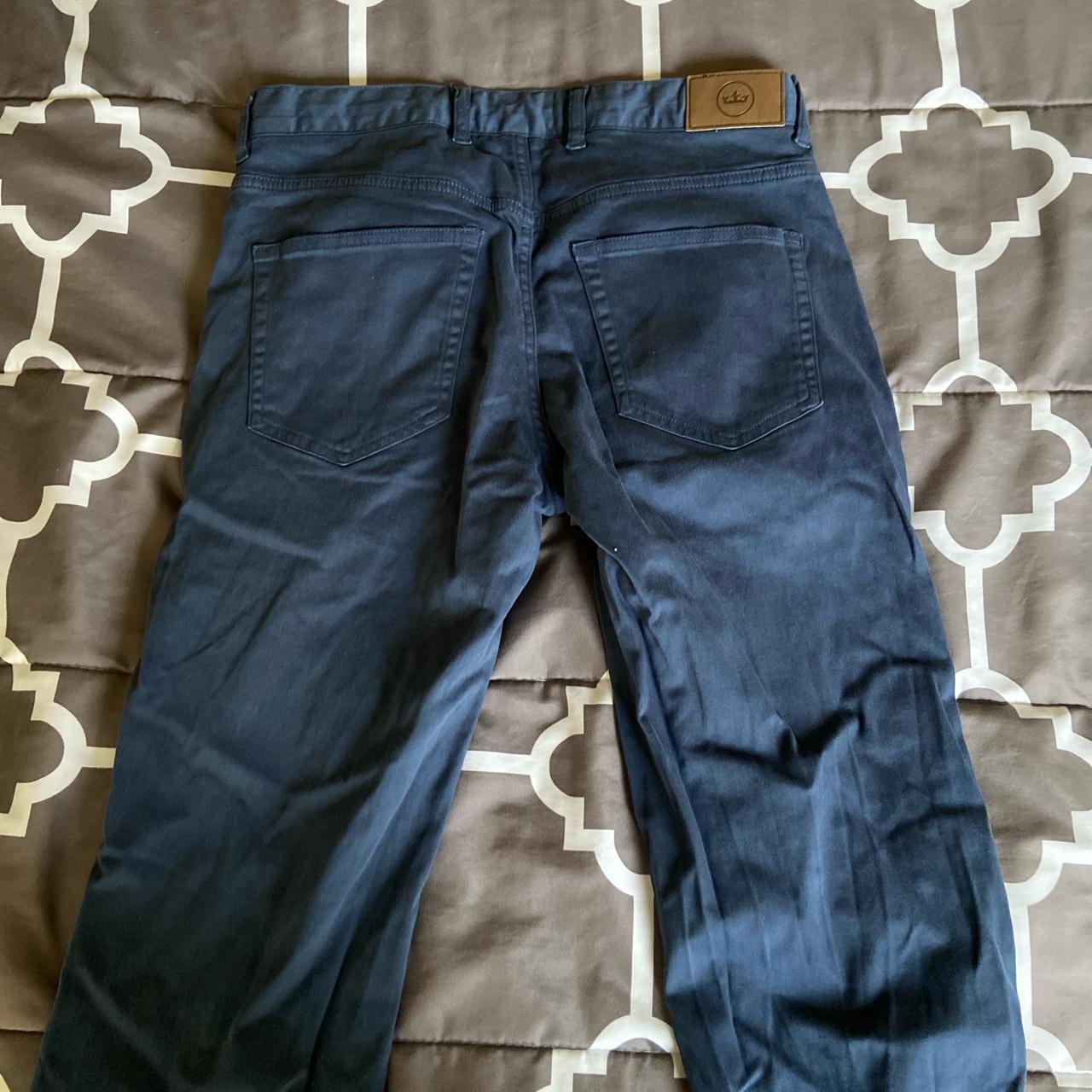 Peter Millar Wayfare Five-Pocket Pant Men's Blue - Depop