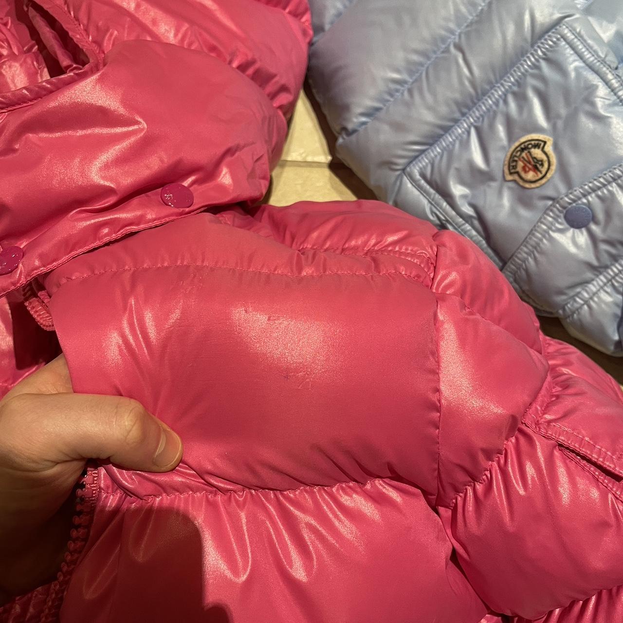 Moncler Men's Pink Jacket Depop