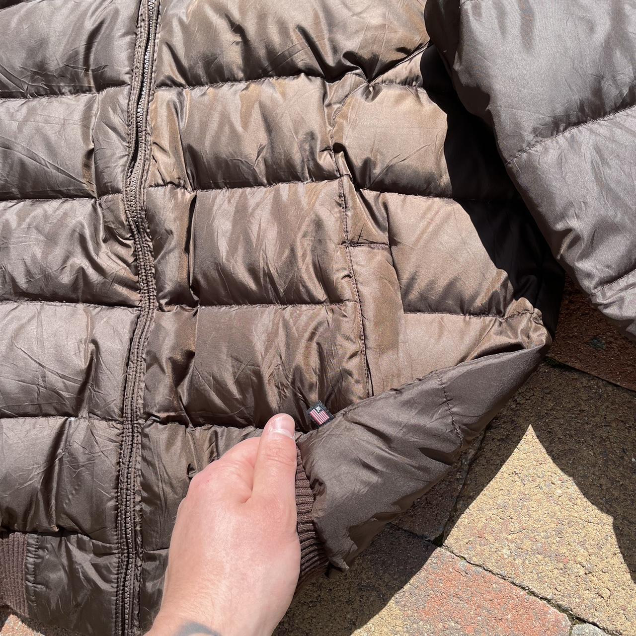 Rare 90s Womens Brown Ralph Lauren Puffer - Depop