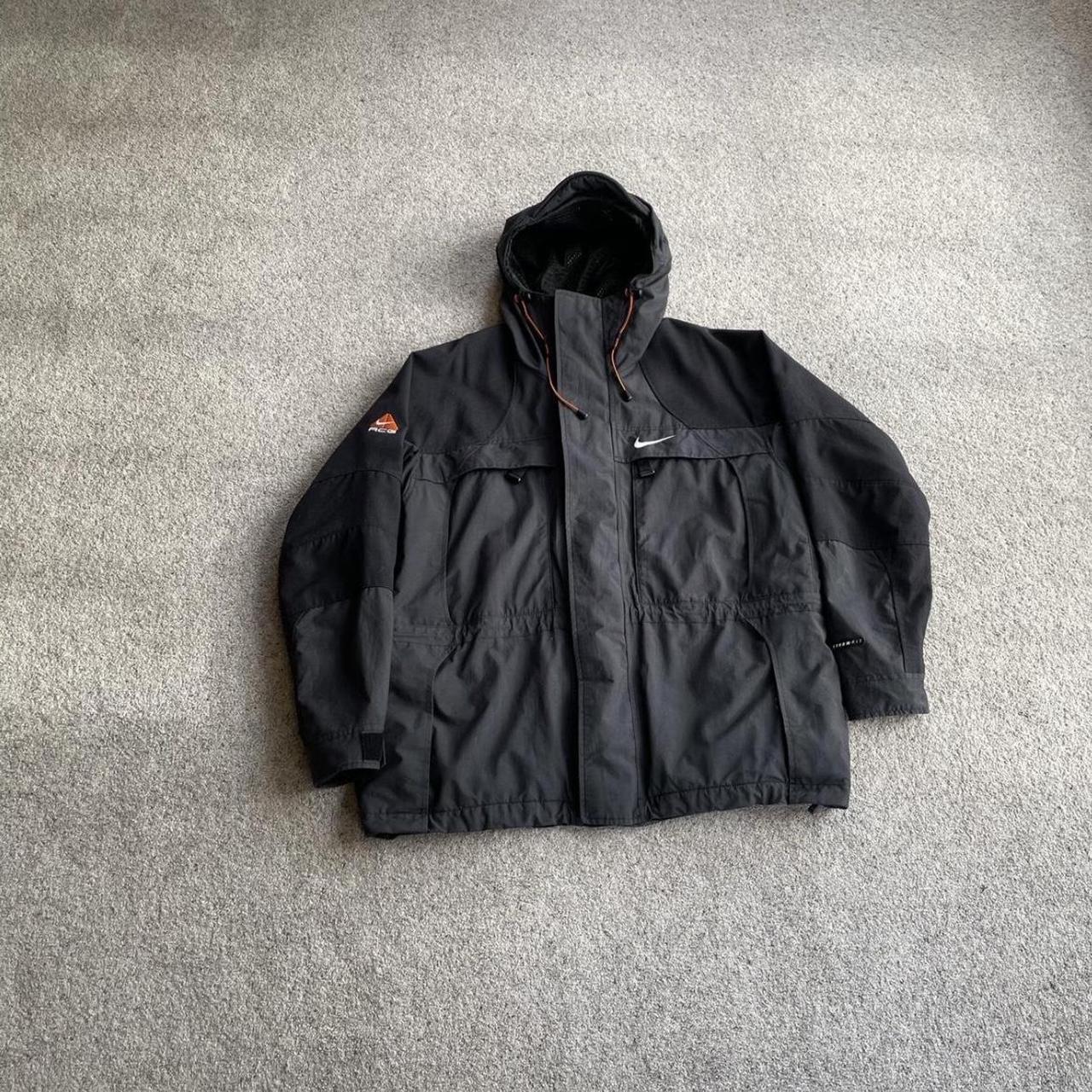 90s Two Tone Black Nike ACG Storm Fit Jacket Size. Depop