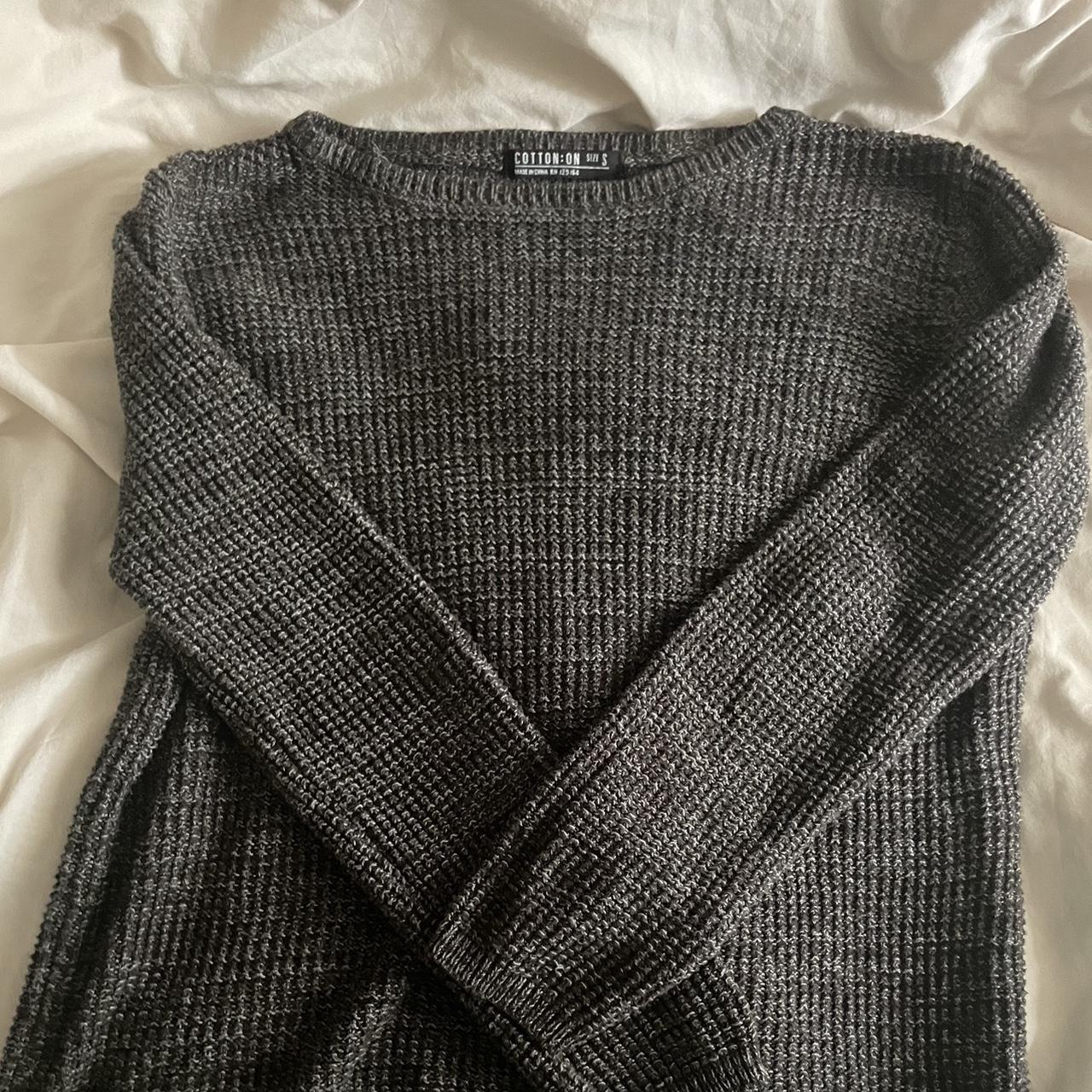 Cotton On sweater Grayish-green color, would fit XS... - Depop