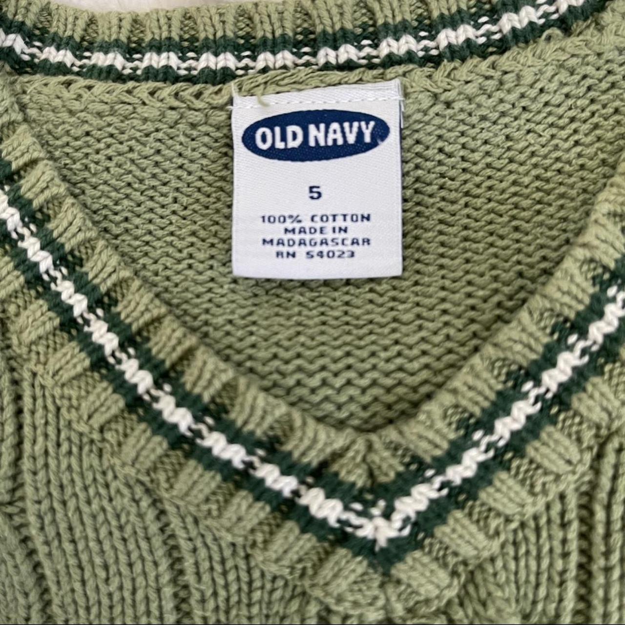 Sage green sweater vest Old navy Stretchy Best for... - Depop