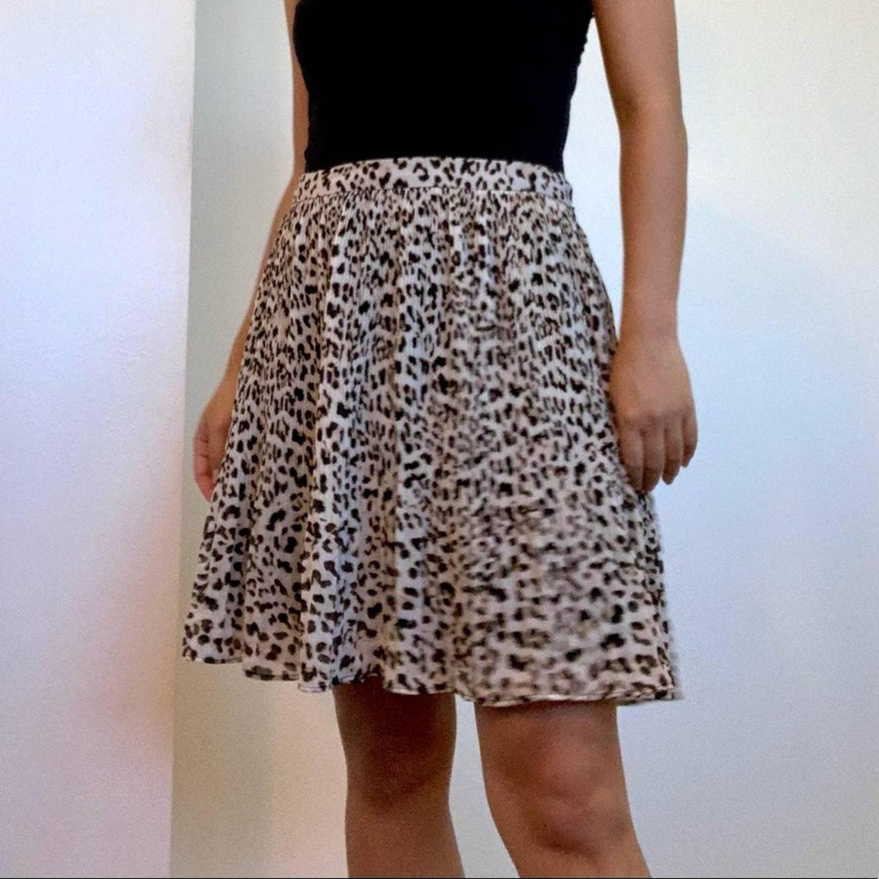 Leopard skirt 2024 banana republic