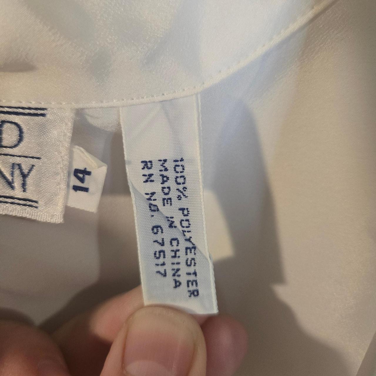 Source Unknown Women's Blouse - White - 14 – Exce… - image 7