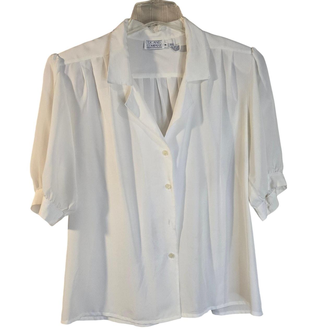 Source Unknown Women's Blouse - White - 14 – Exce… - image 1