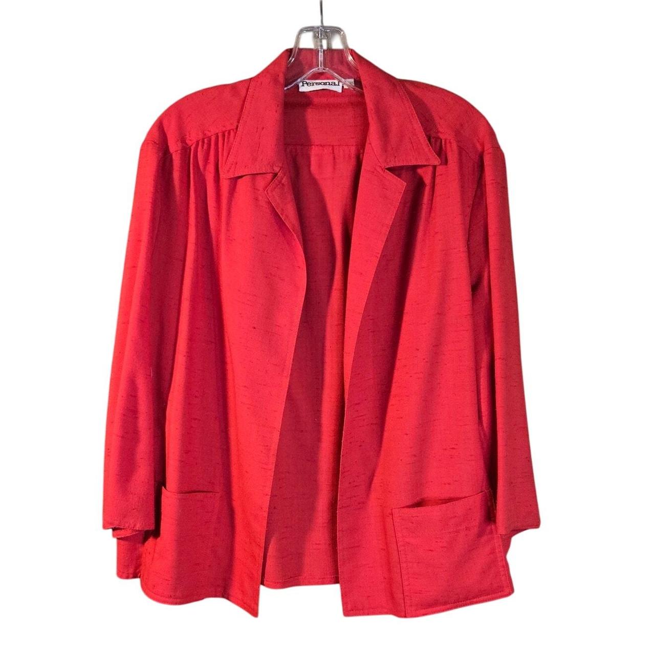Source Unknown Women's Tailored jacket - Red - 16… - image 1