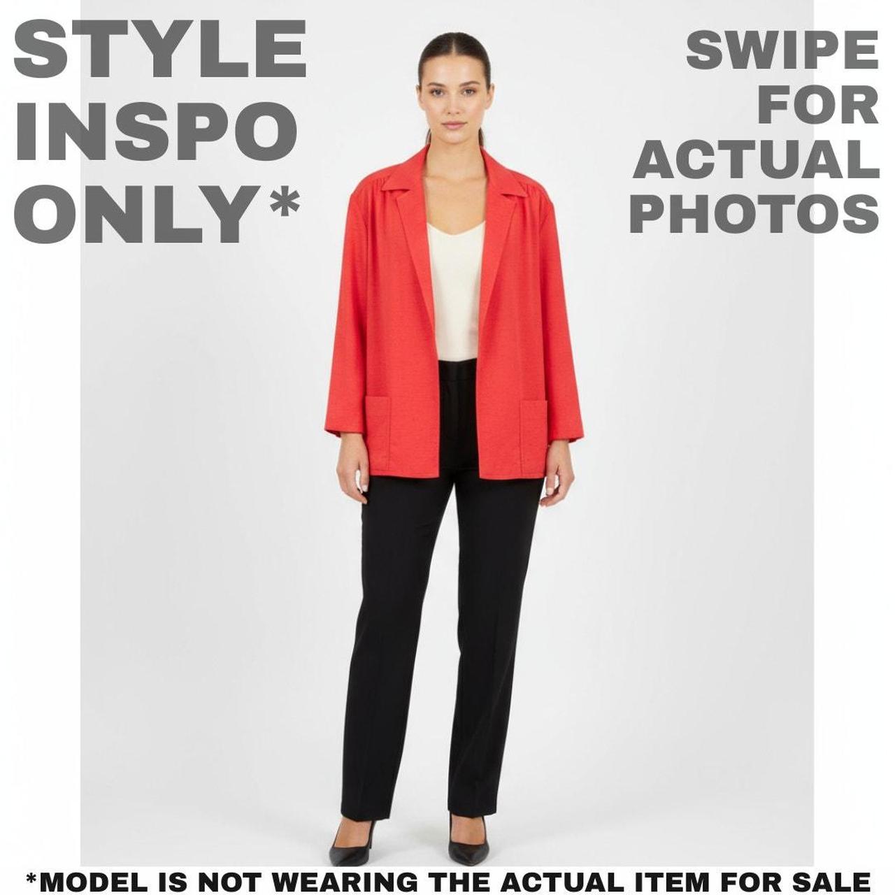 Source Unknown Women's Tailored jacket - Red - 16… - image 2